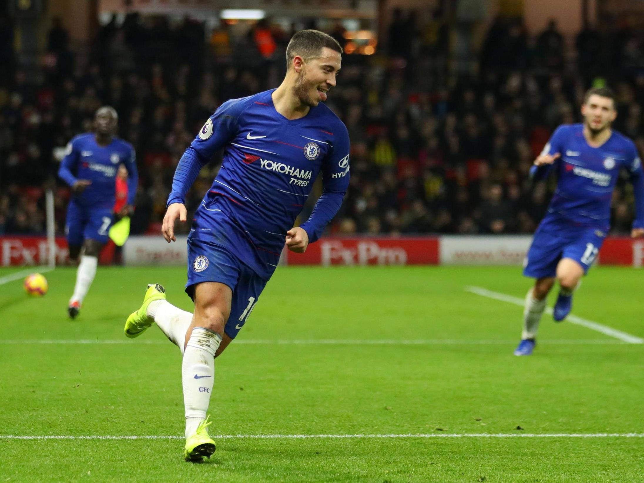 Hazard slotted home the opener (Getty Images)