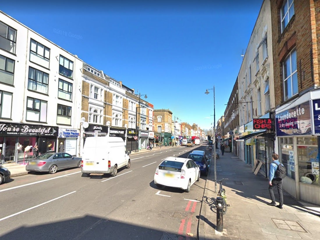 The incident took place on Stoke Newington High Street