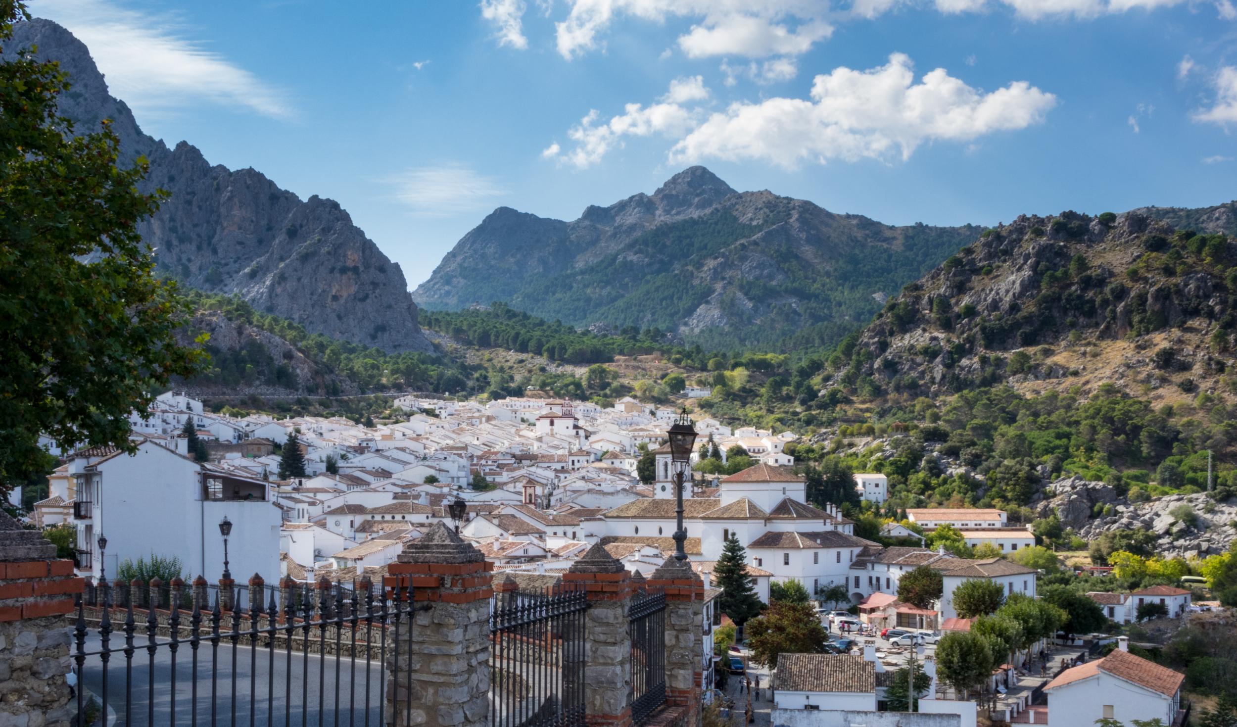 The Grazalema National Park in Andalusia