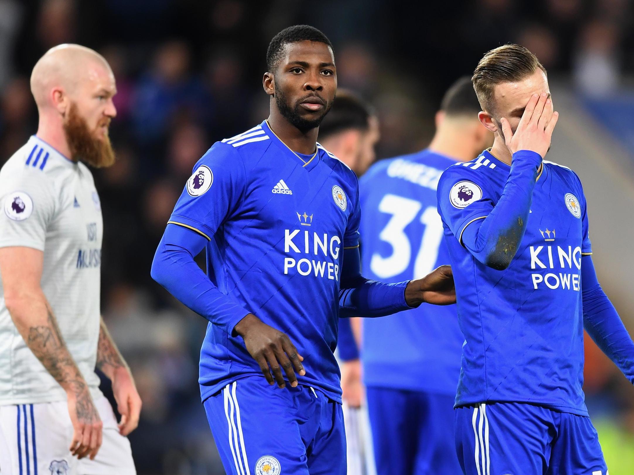 James Maddison reacts after seeing his penalty effort saved (Getty )