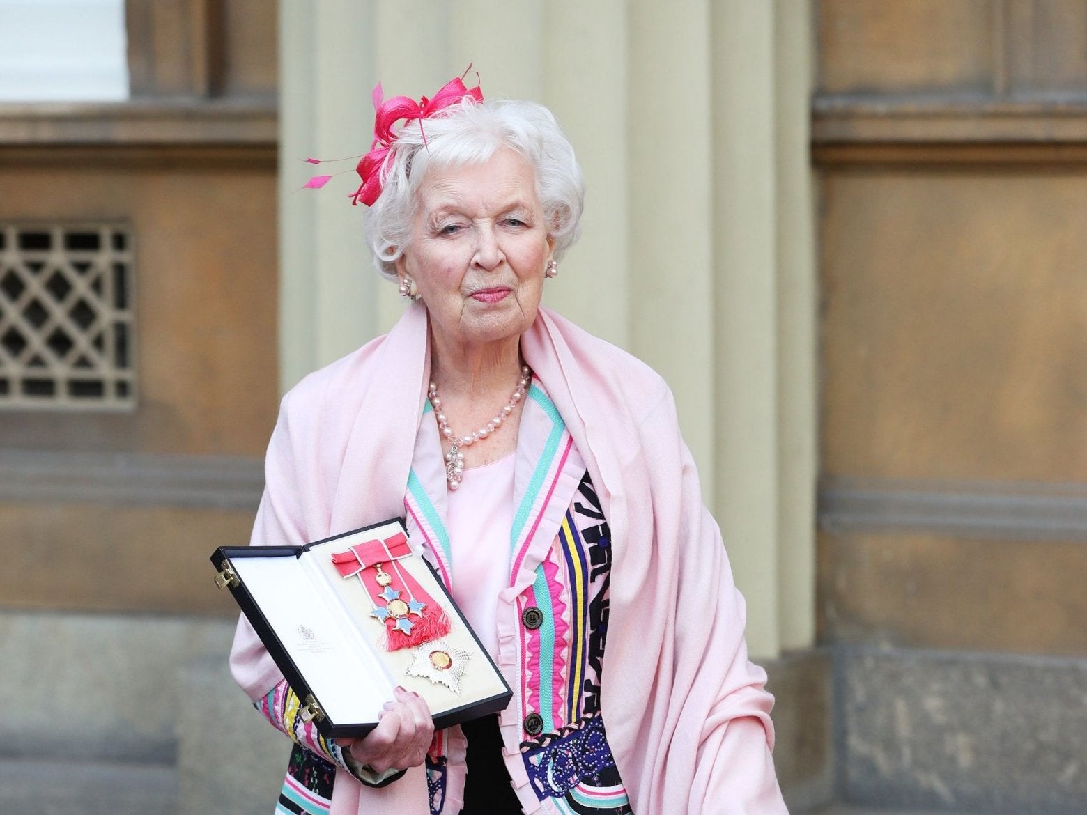 June Whitfield, a TV star for more than six decades, was made a dame in the 2017 Queen's birthday honours