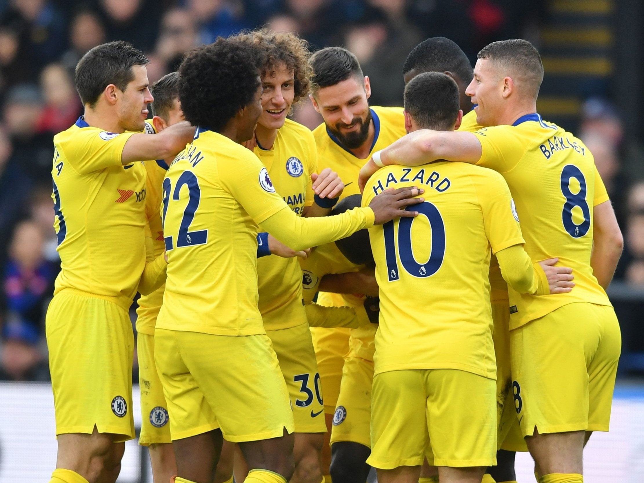 Chelsea stayed in the hunt for the top four (AFP/Getty Images)