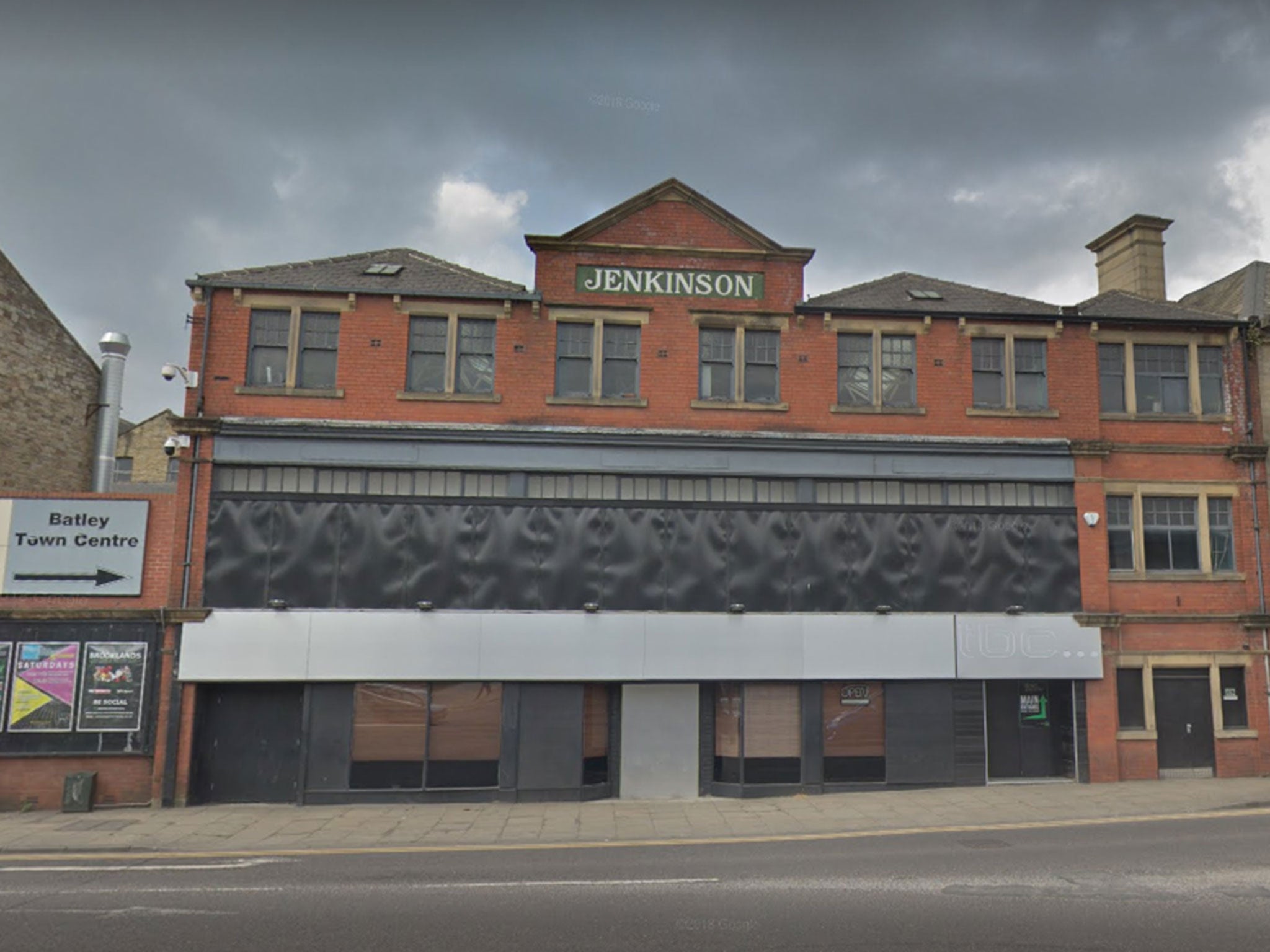 The man was struck outside the TBC nightclub in Batley