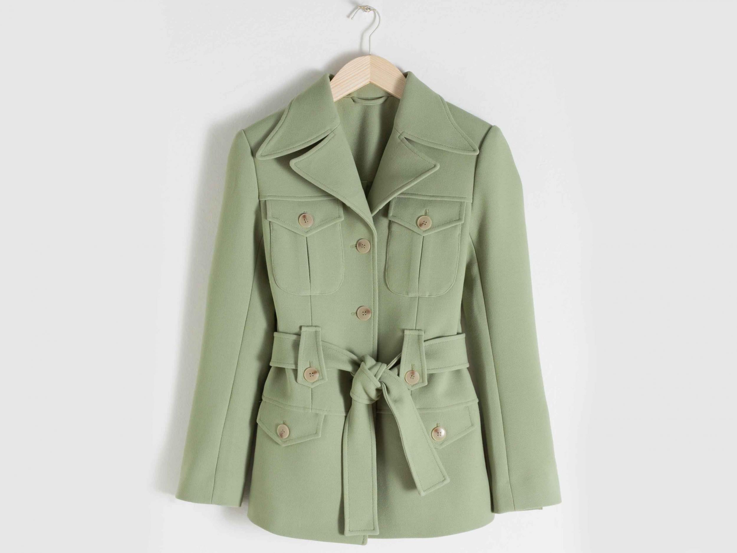 Structured Belted Workwear Jacket, £89, &amp; Other Stories