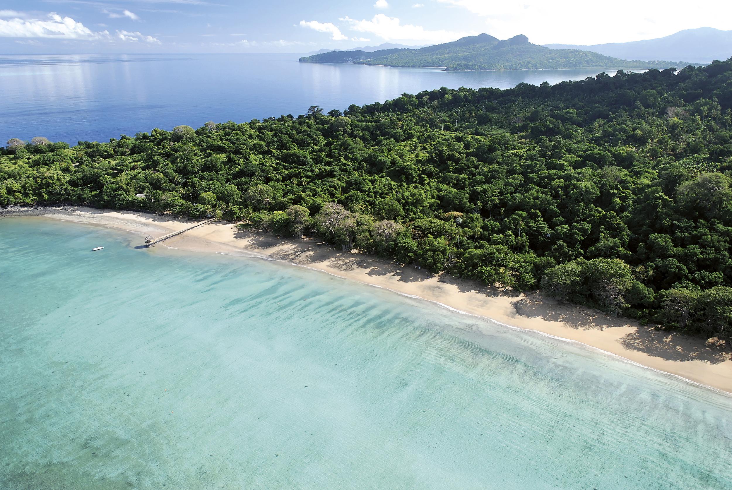 Mayotte is known for its sweeping beaches, such as Plage N'Gouja