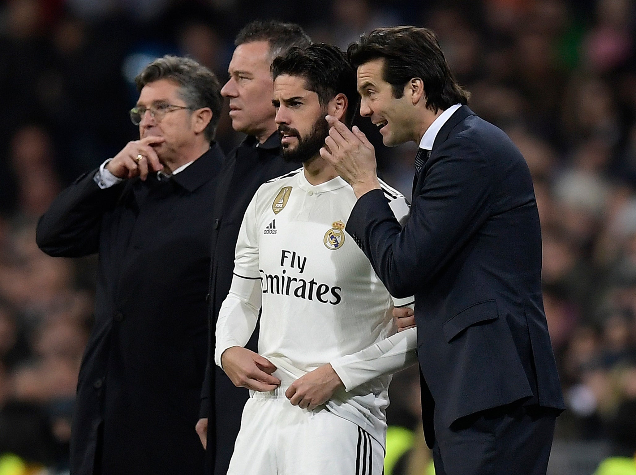 Santiago Solari wants to keep Isco