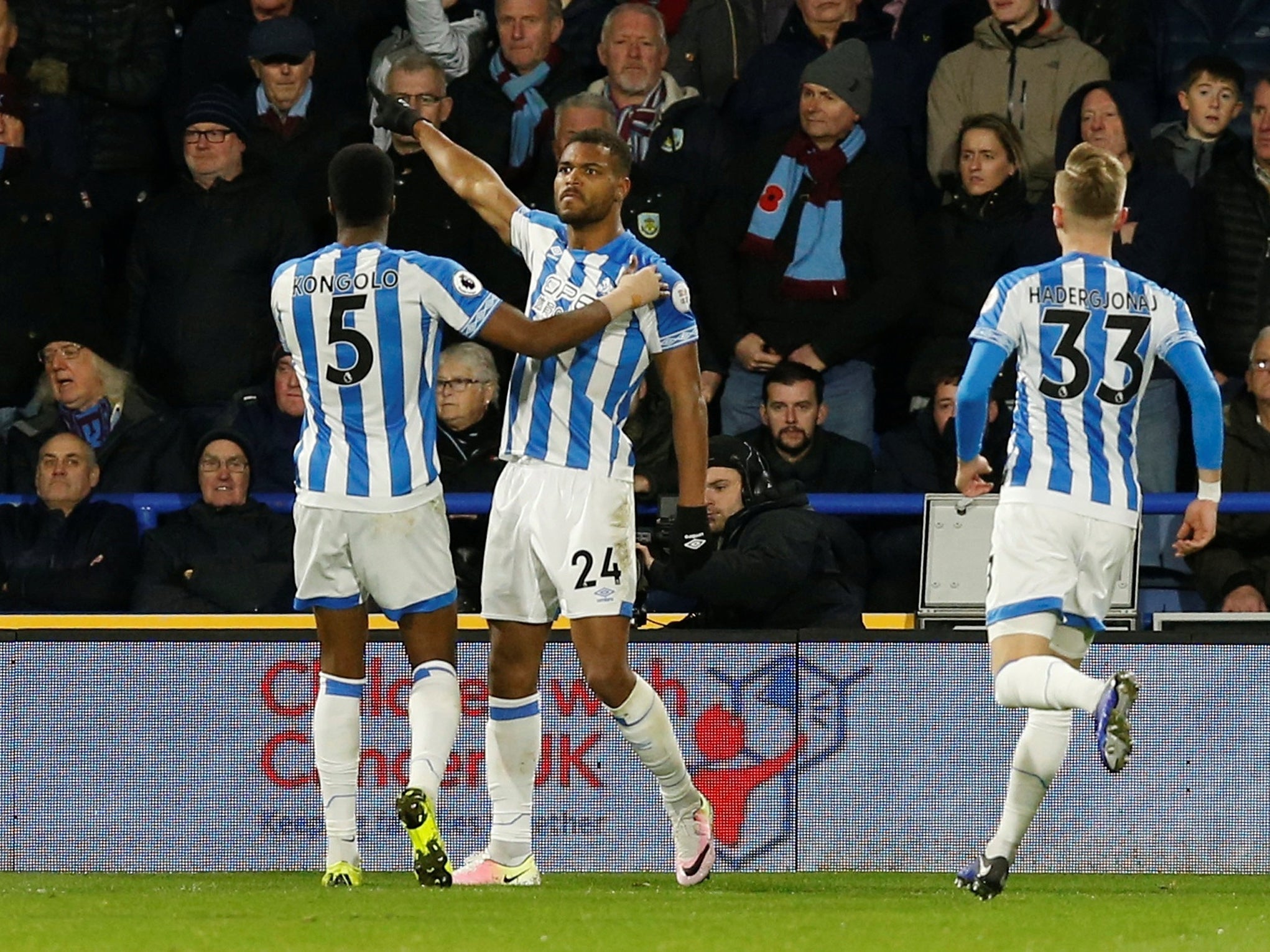 Steve Mounie gave Huddersfield hope (Reuters)