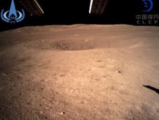 Chinese spacecraft sends first ever pictures taken on far side of moon