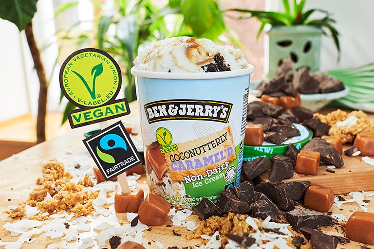 Ben and Jerry’s new non-dairy flavour Coconutterly Caramel’d (Ben and Jerry’s)