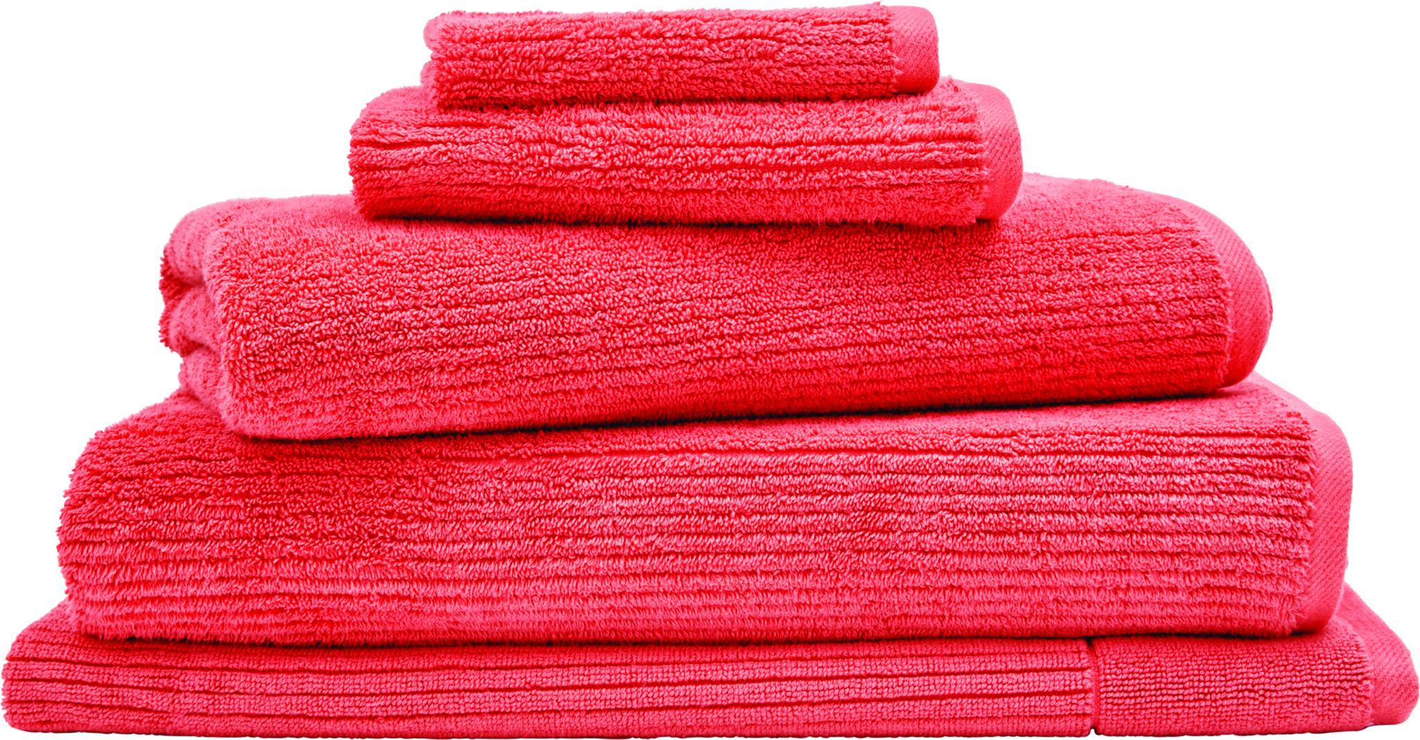 Living textures towel collection, Coral from Sheridan