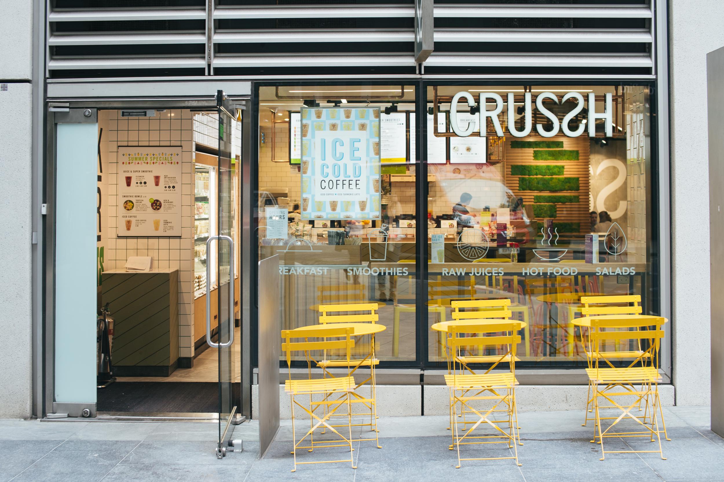 Crussh’s Soho store is going completely vegan for the whole month of January