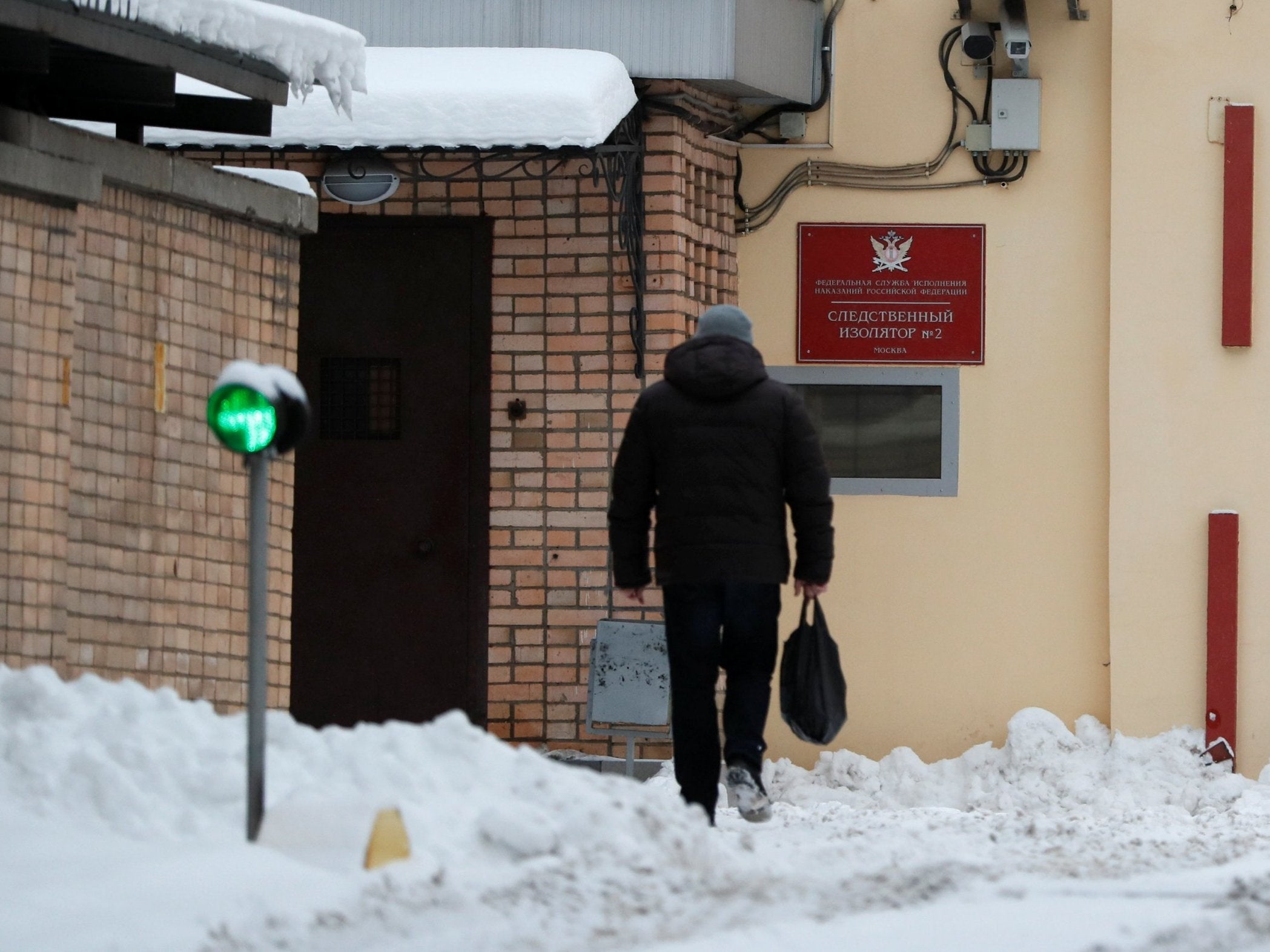 A view shows the pre-trial detention centre Lefortovo, where former US Marine Paul Whelan is reportedly held in custody in Moscow