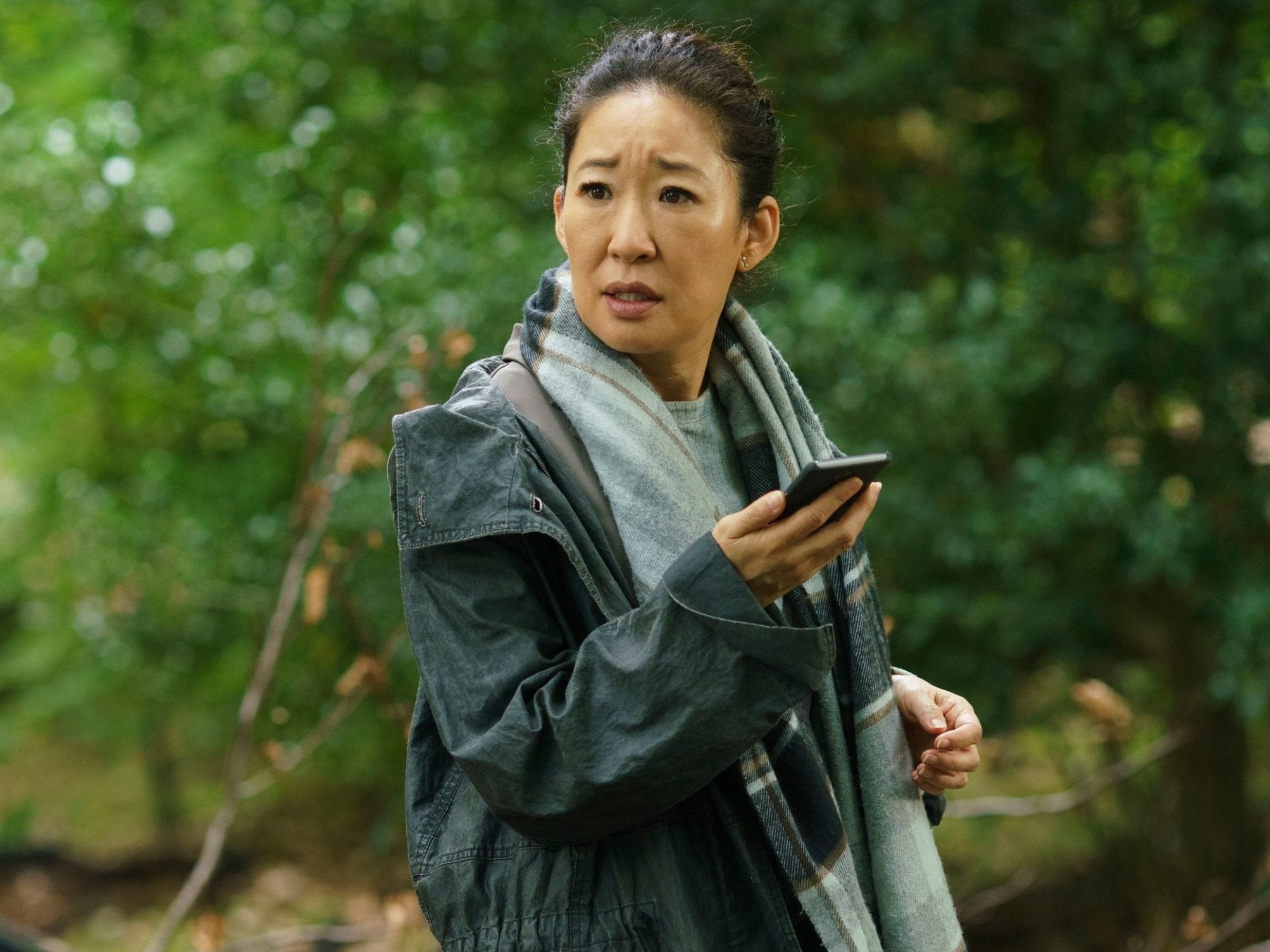 Nailing it: Sandra Oh in ‘Killing Eve’