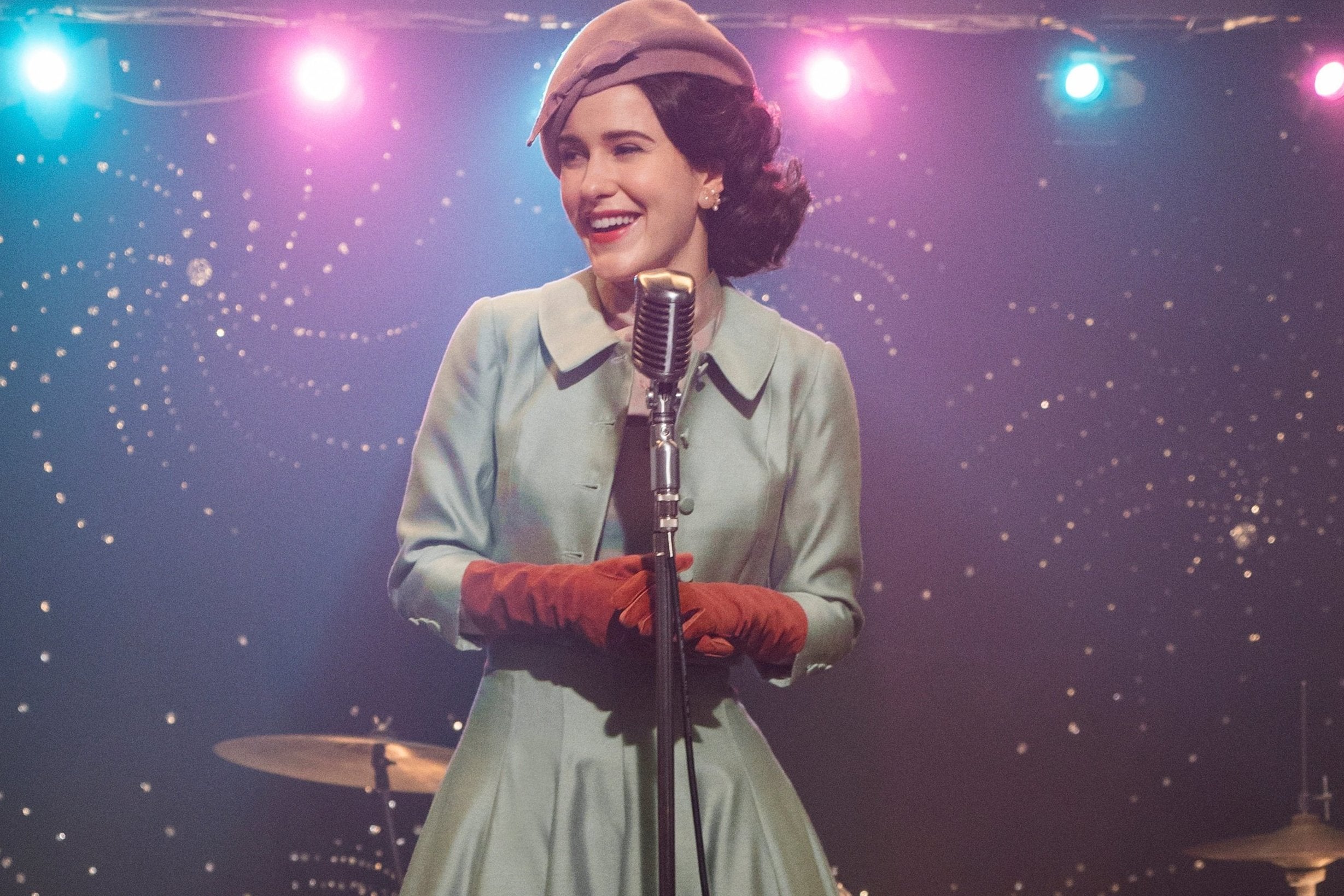 Rachel Brosnahan in ‘The Marvelous Mrs Maisel’