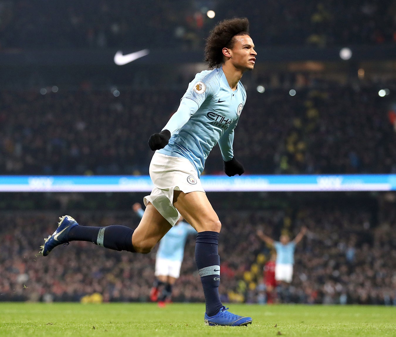 Leroy Sane won it for Man City in the second half