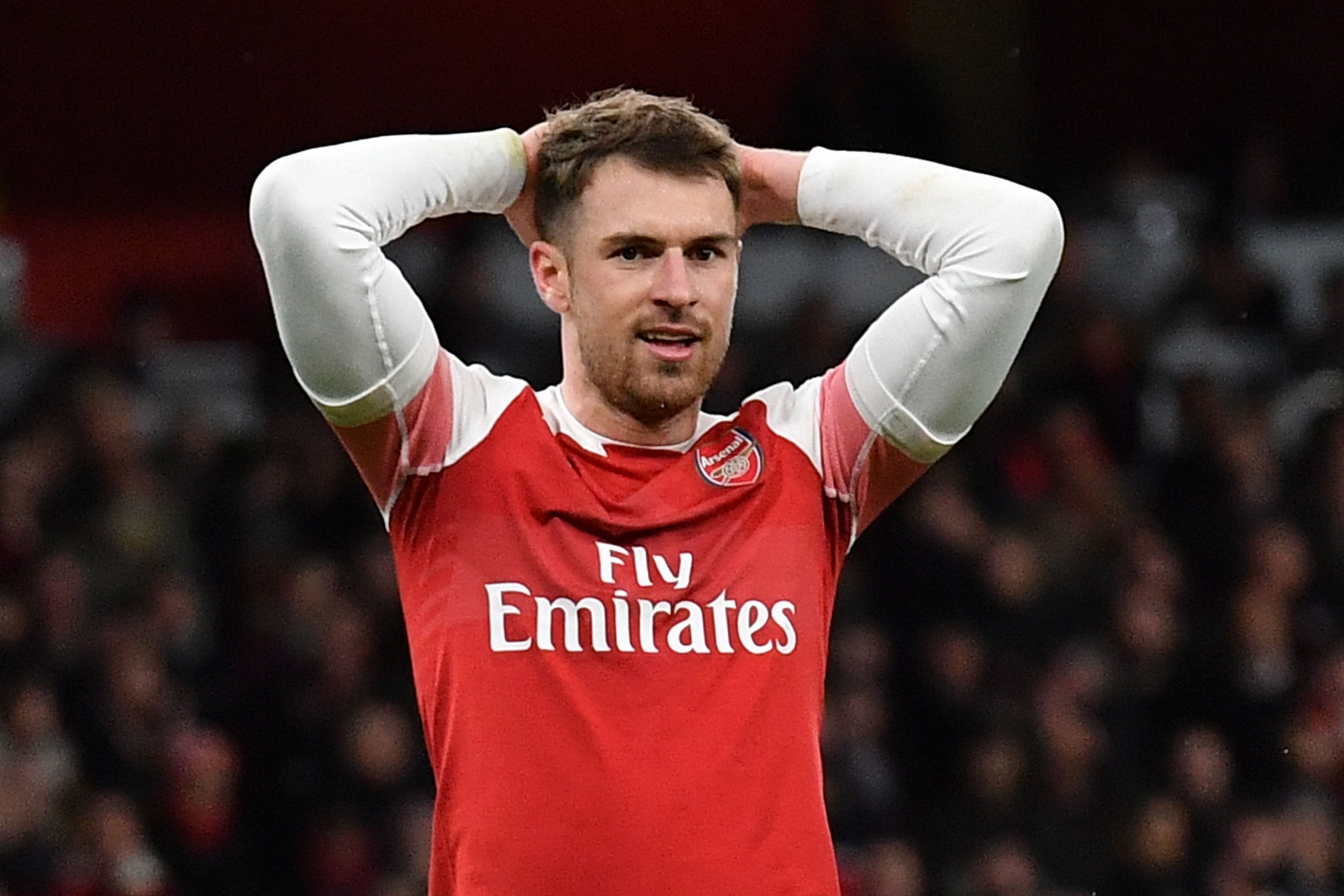 Aaron Ramsey has secured a lucrative move to Juventus (AFP/Getty)