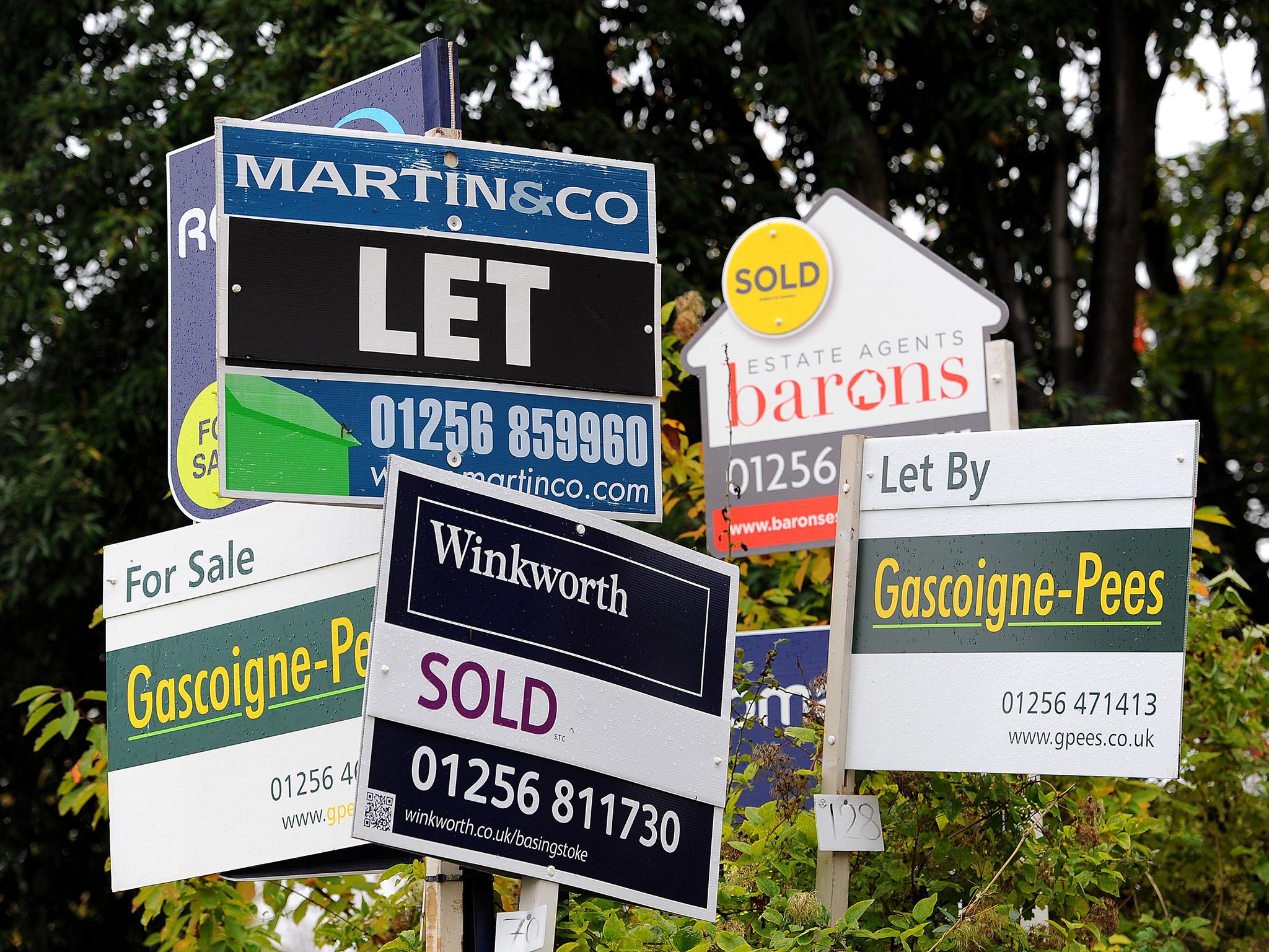 House price growth rose very slightly