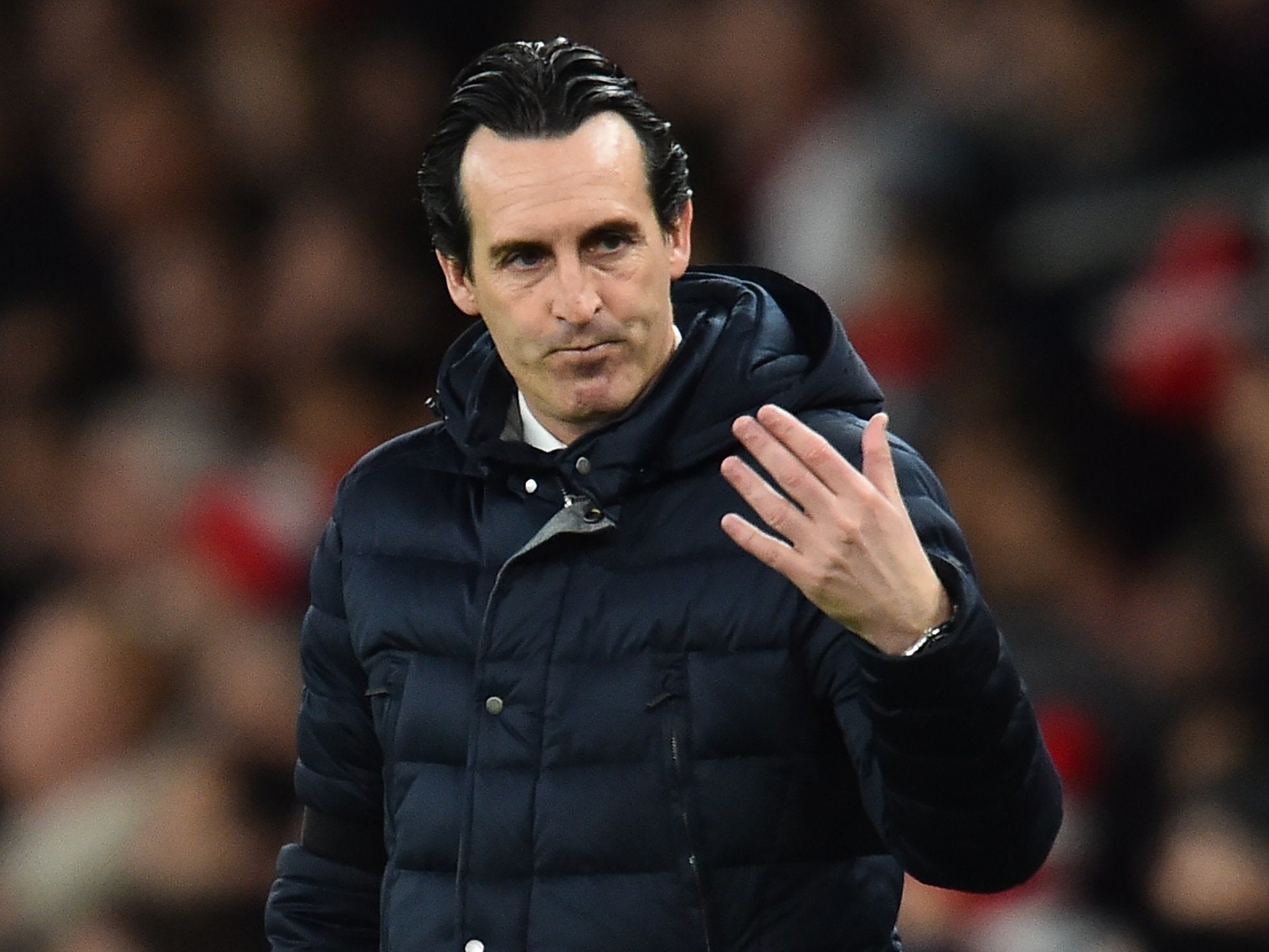 Unai Emery is unlikely to add many players to his squad