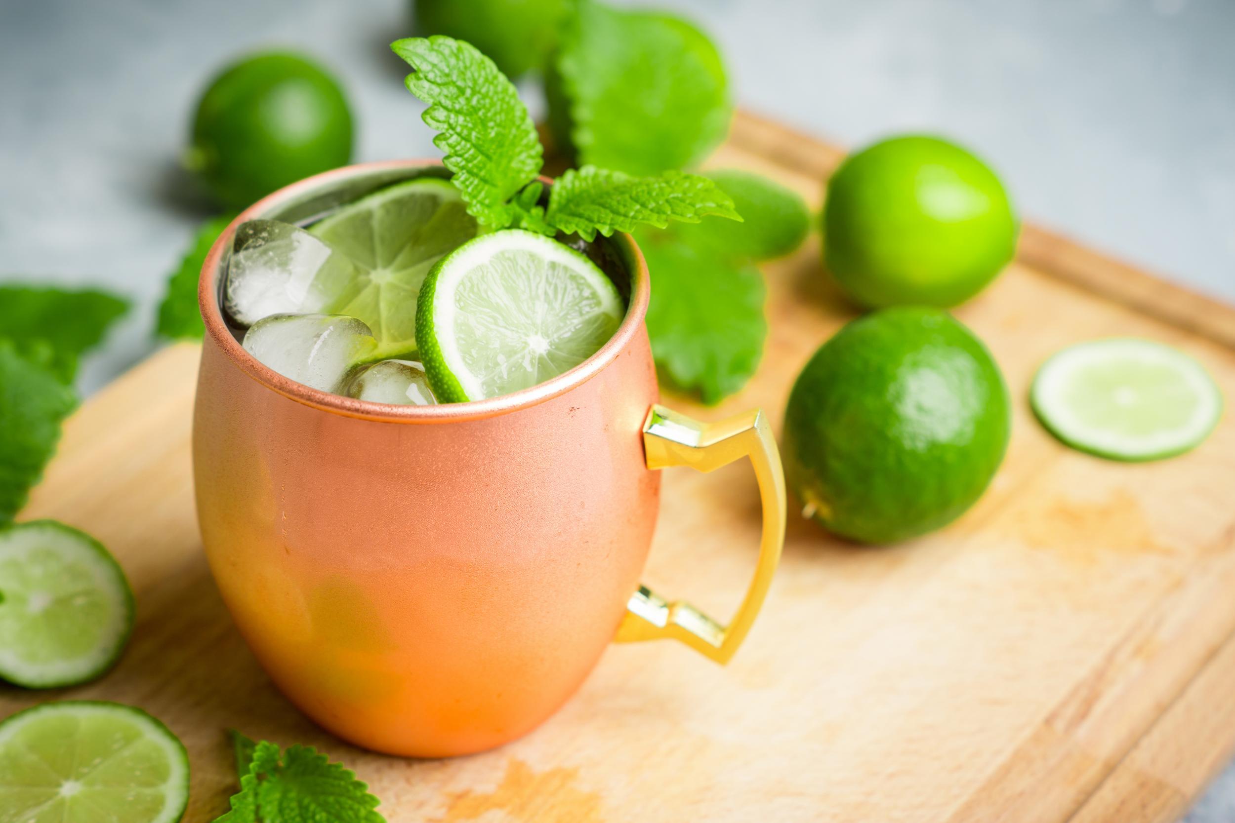 The Moscow mule is number 10 on this year’s list (Stock)