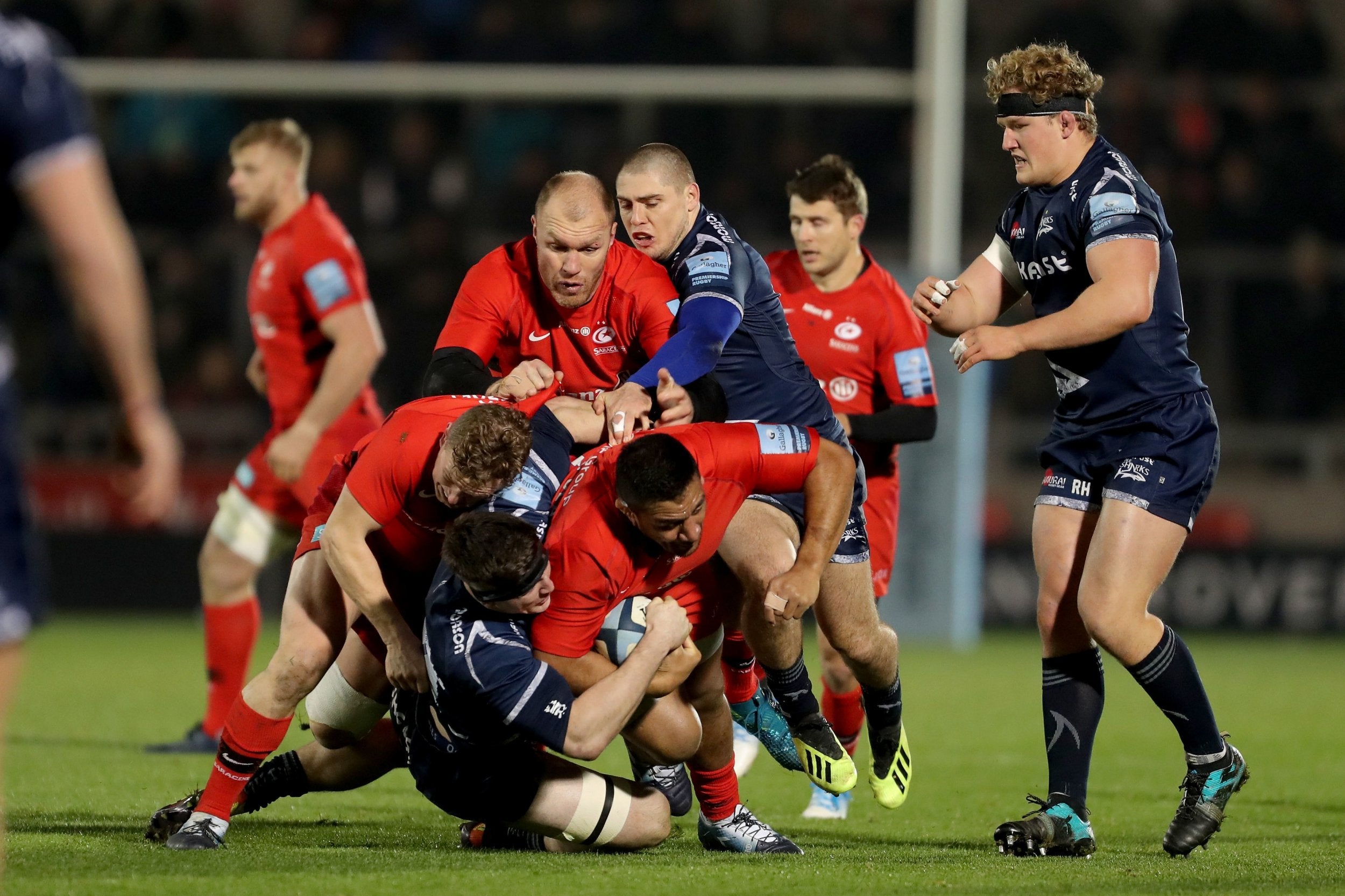 Billy Vunipola scored on his return to the side