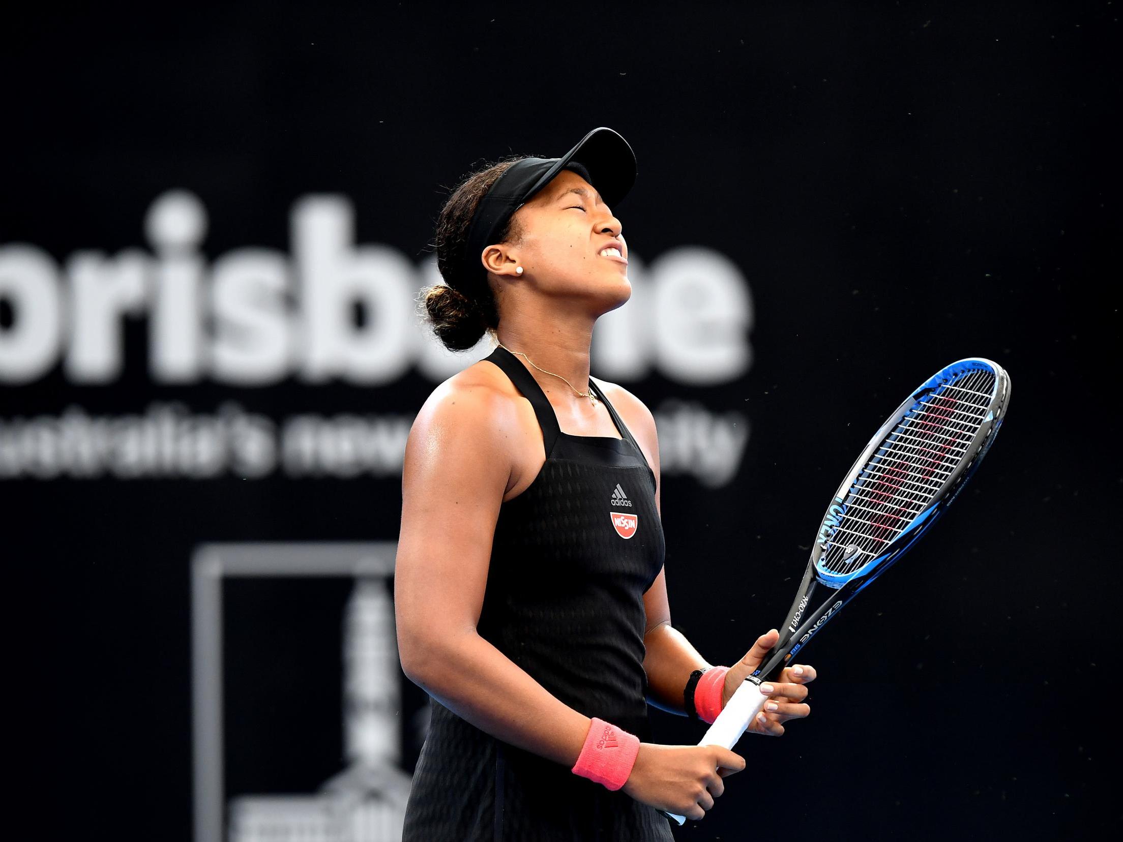 Osaka was at a loss to explain why she struggled for fluency against her Ukrainian opponent