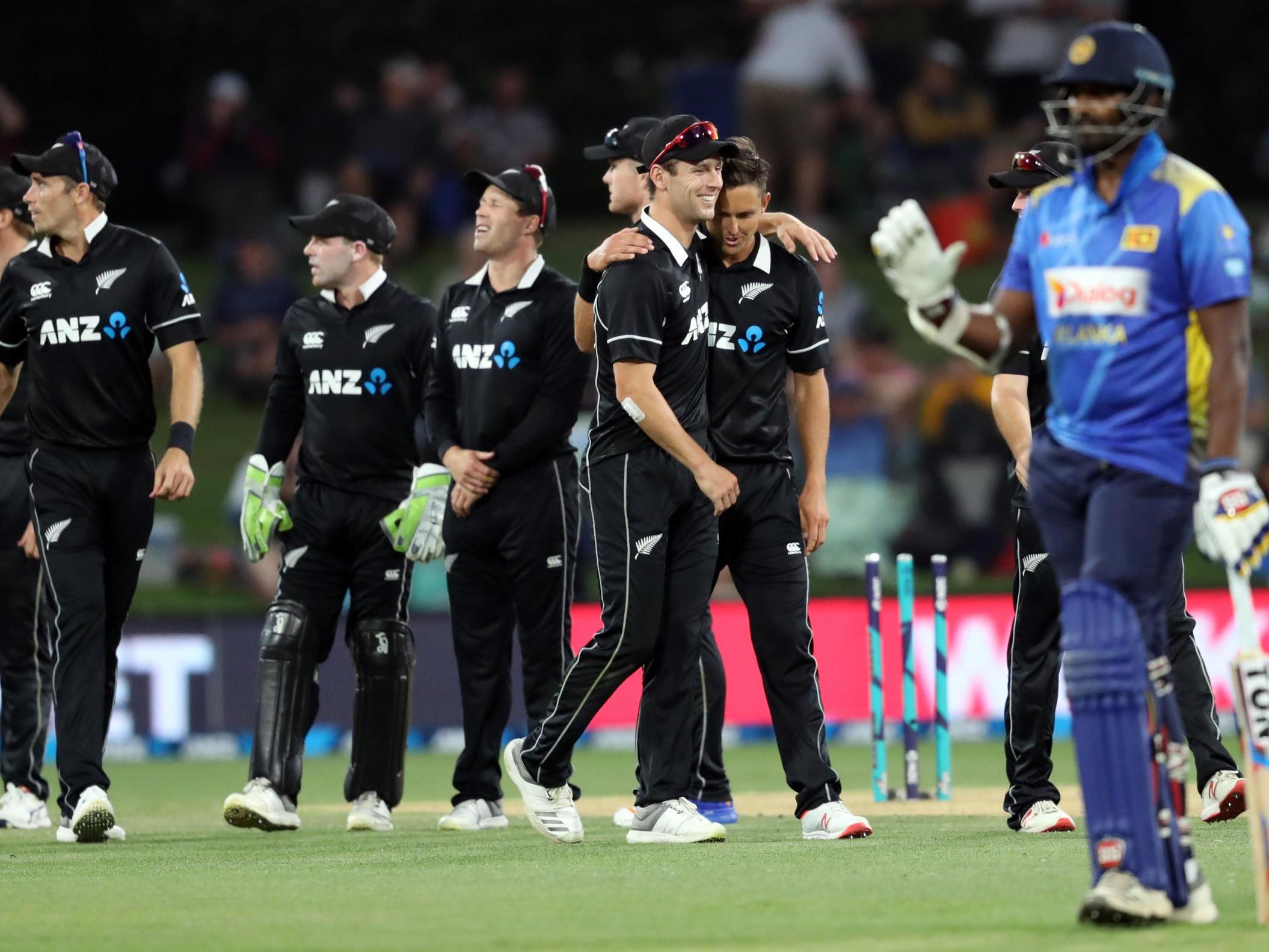 The Black Caps secured victory after Perera gave them a fright