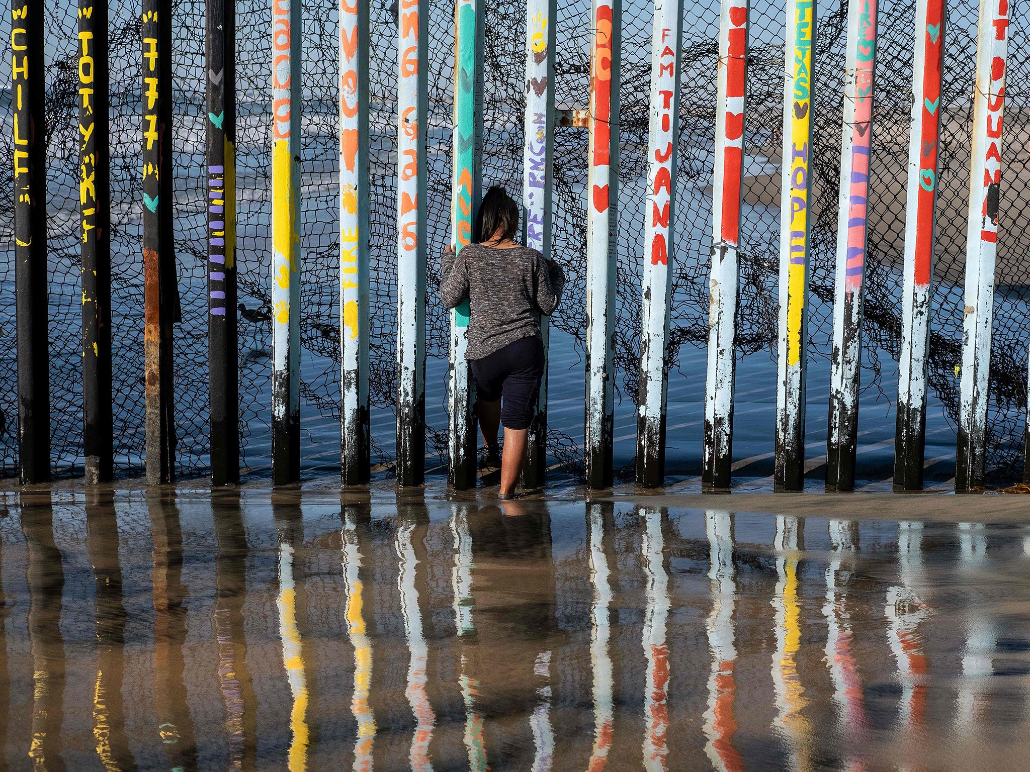 The US-Mexico border security network built over a period of decades to handle large numbers of single men has been inundated with women and children in the past few years