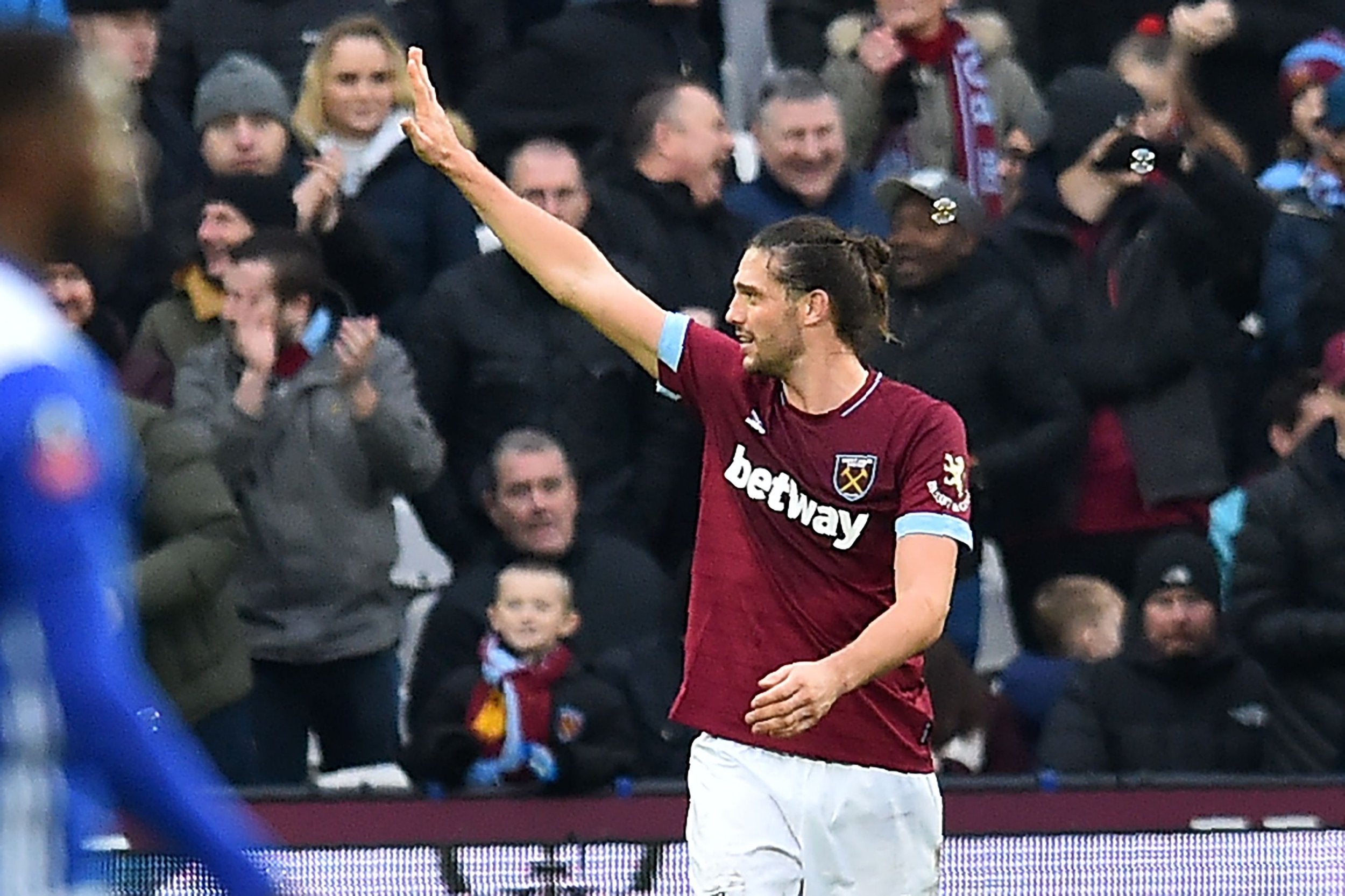 Andy Carroll scored the second in stoppage time