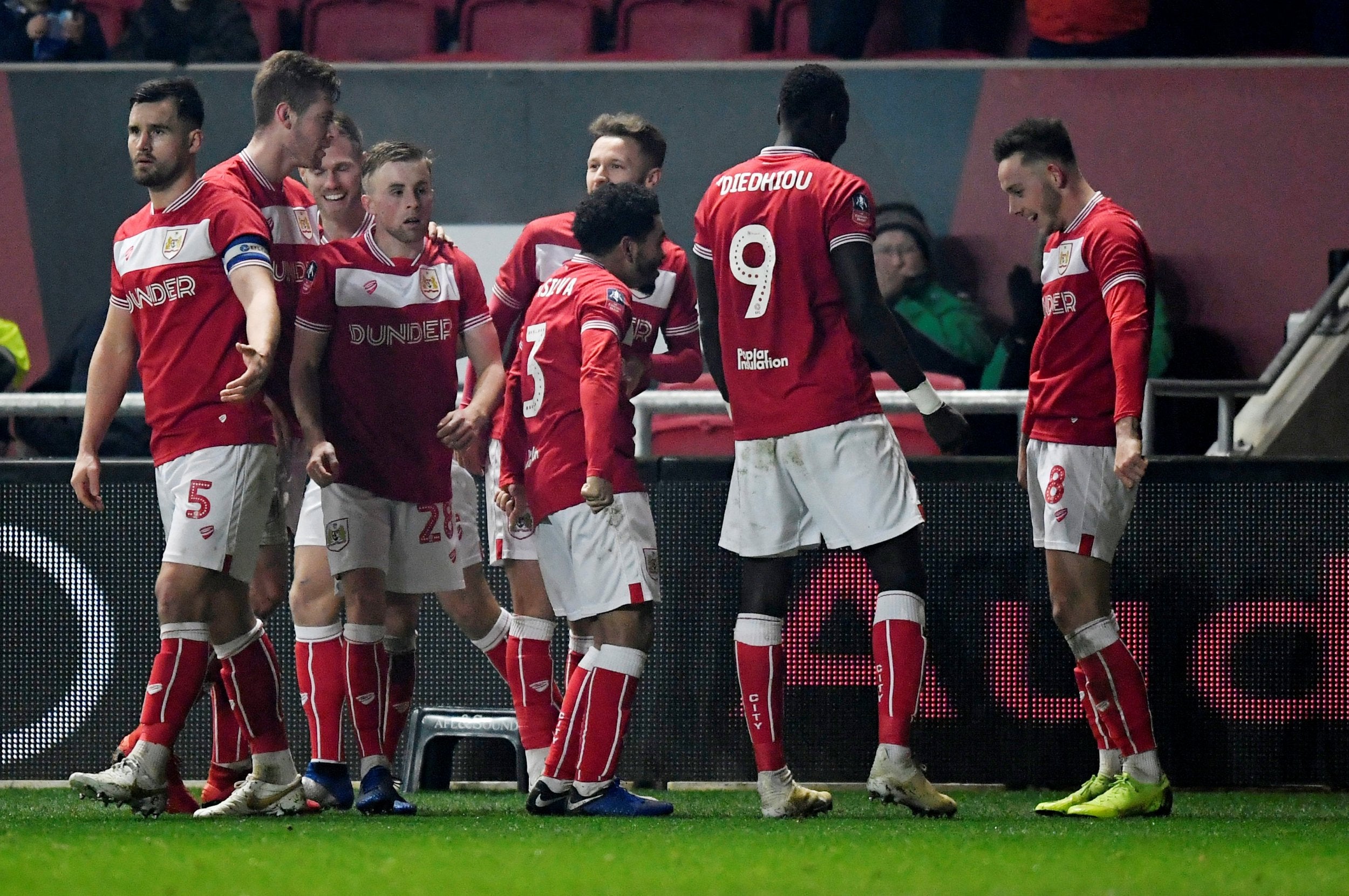 Bristol City have beaten Bolton and Huddersfield in the FA Cup this season