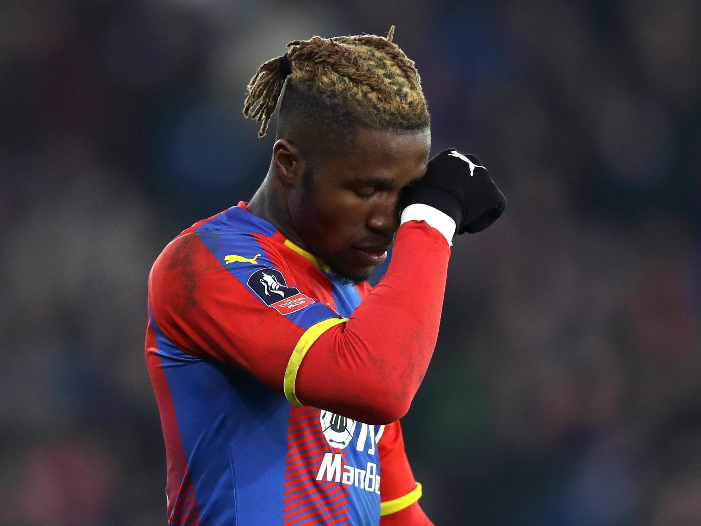 Crystal Palace have been reliant on Wilfried Zaha in attacking areas