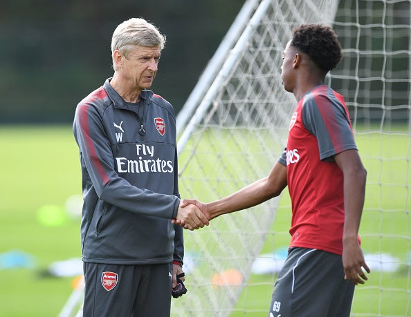 Joe Willock made eleven appearances for Arsenal under Arsene Wenger last season