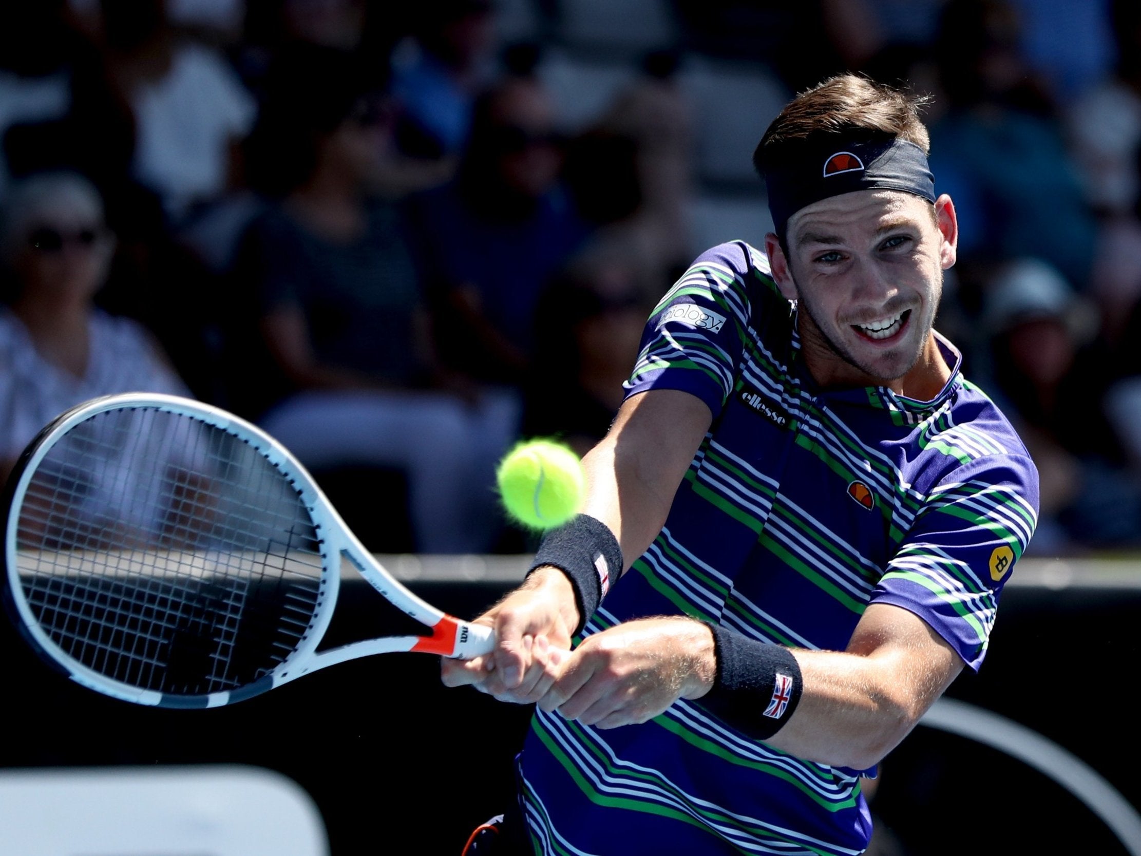 Cameron Norrie will face Portugal's Joao Sousa in the next round