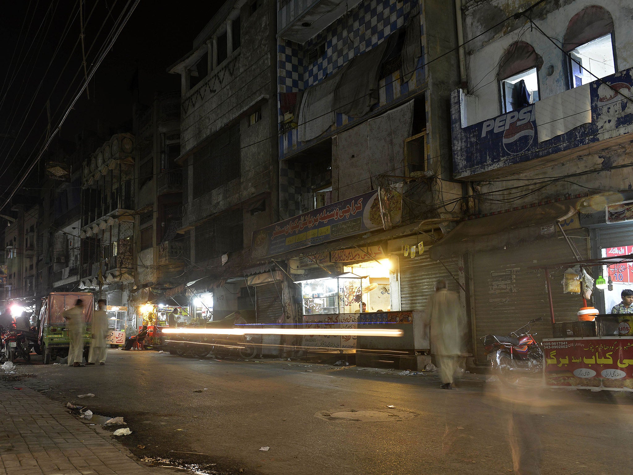 The Heera Mandi district, where nautch dancers used to fill the streets and balconies