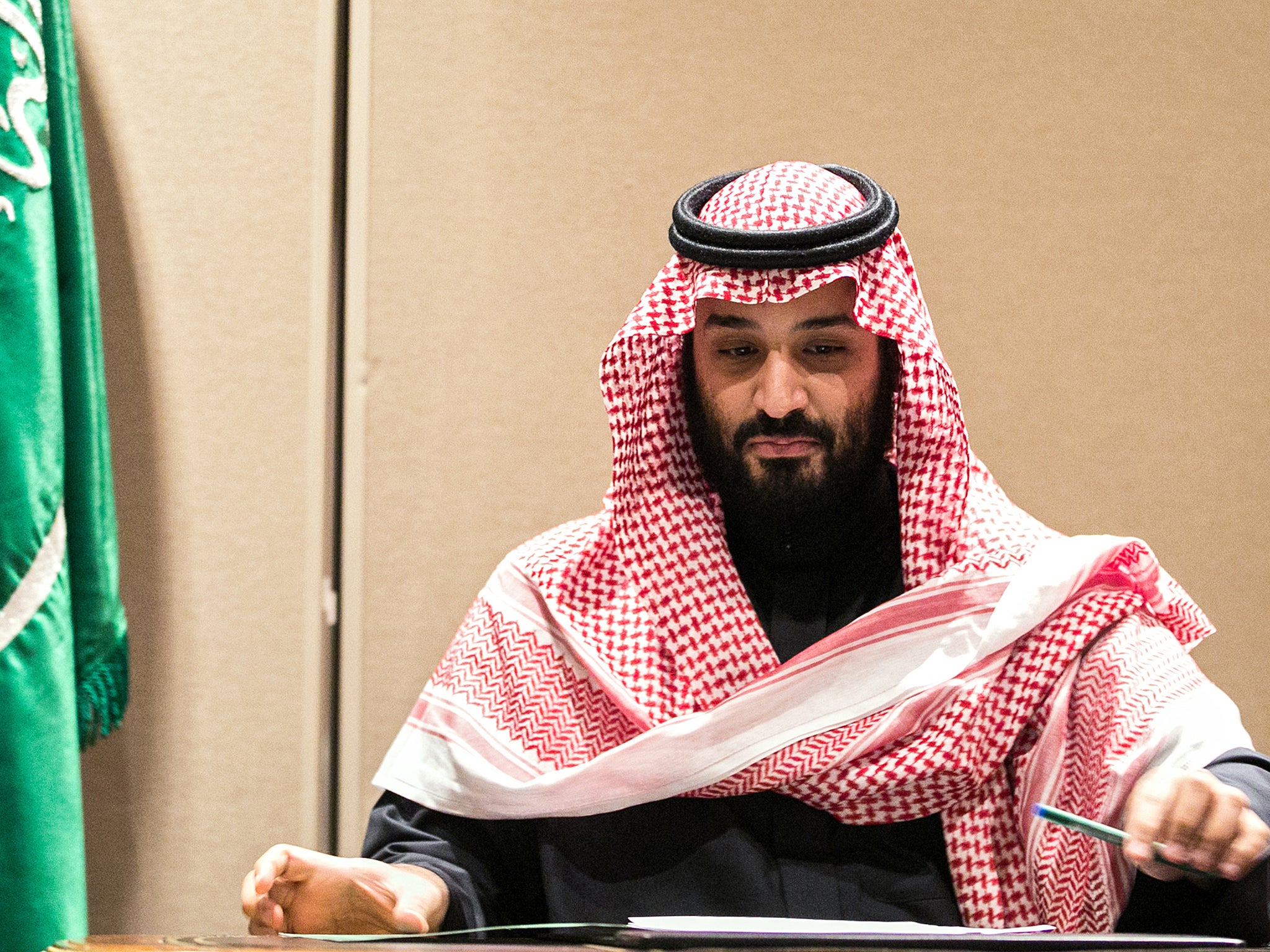 Crown Prince Mohammad bin Salman (Bloomberg/Jeenah Moon)