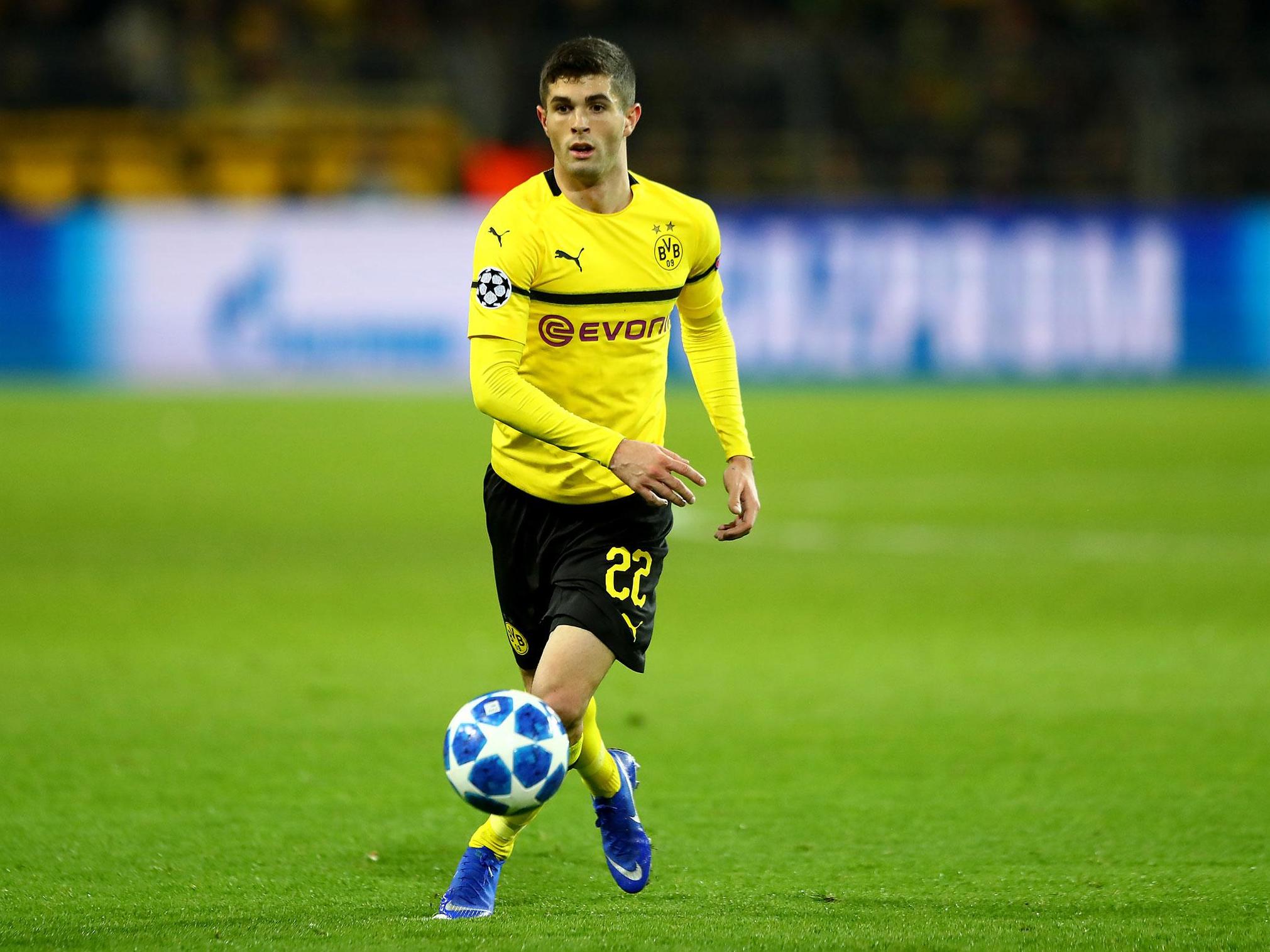 Christian Pulisic was signed last month to swerve a potential transfer ban