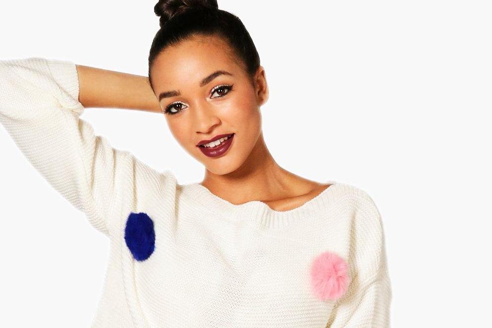 Boohoo’s ‘Faux Fur’ Pom Pom Jumper has been found to contain real fur