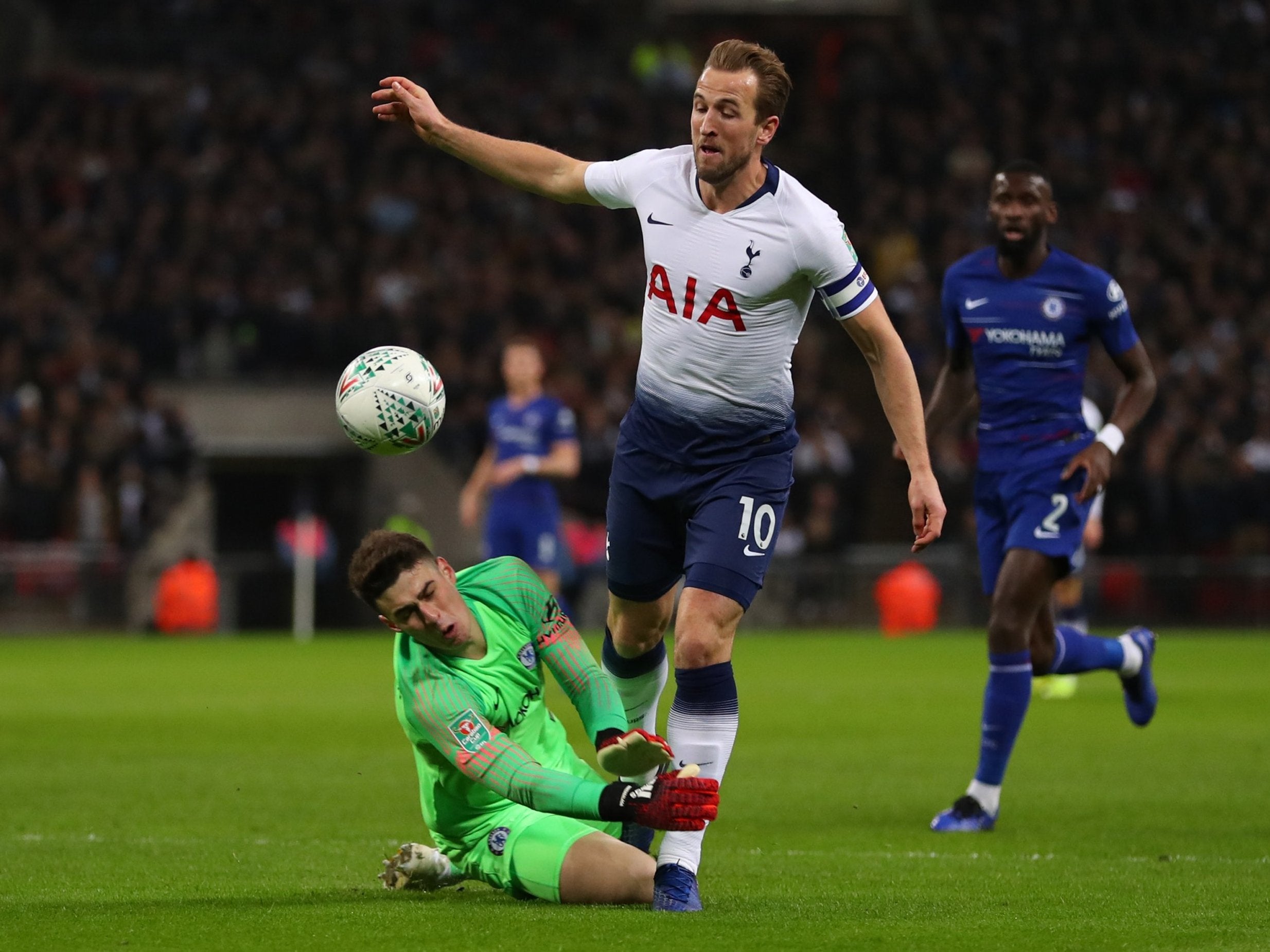 Harry Kane has grown into the complete striker at Tottenham