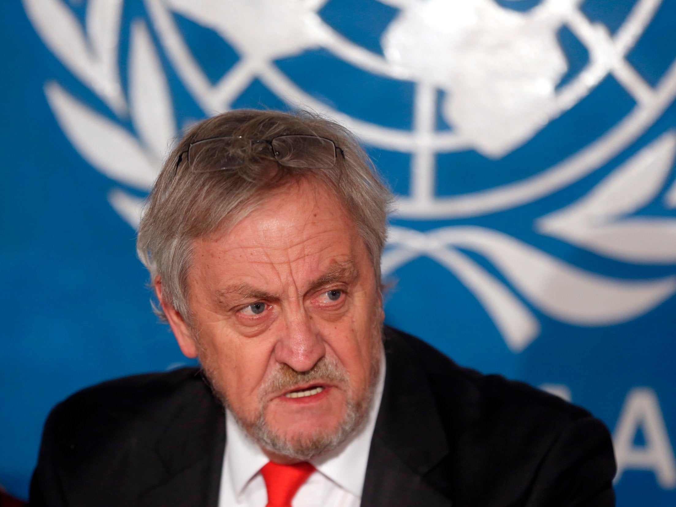 Nicholas Haysom, then the top UN envoy in Afghanistan, in 2015