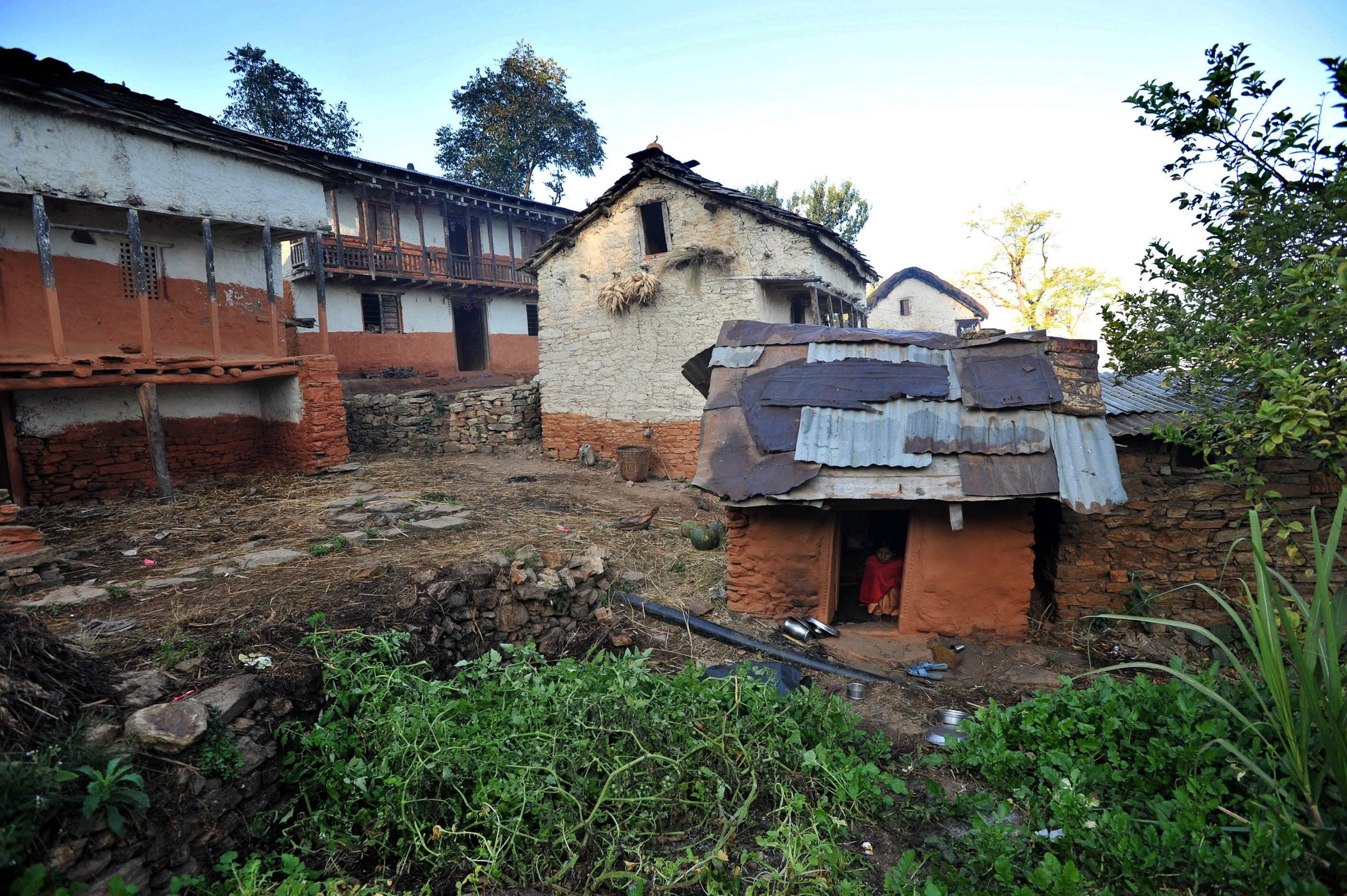 The practice of 'chhaupadi' is still common in Nepal despite being banned in 2005 and criminalised last year