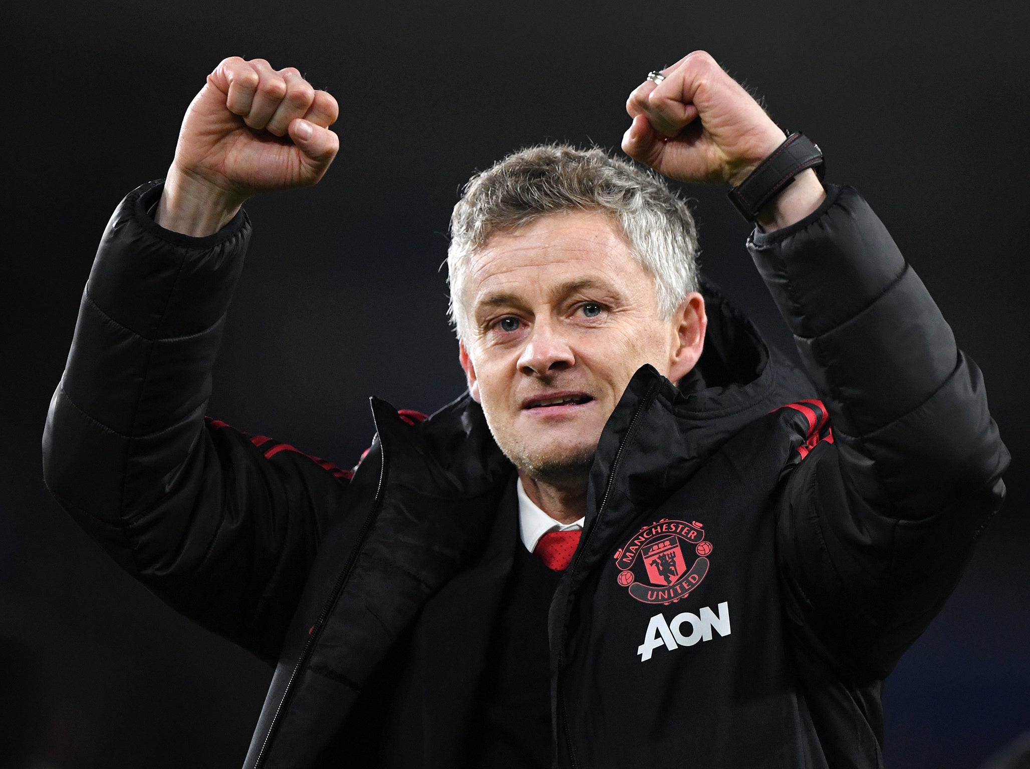 Ole Gunnar Solskjær is auditioning for the top job