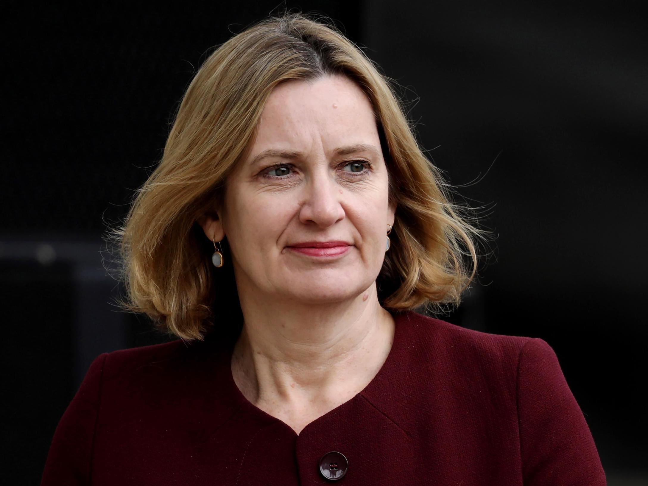 Work and pensions secretary Amber Rudd