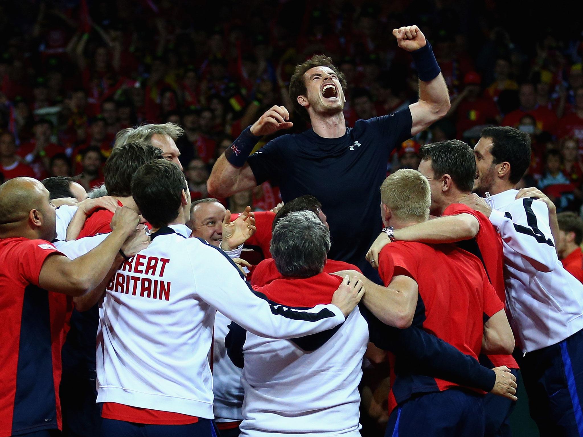 Murray almost single-handedly won the Davis Cup in 2015