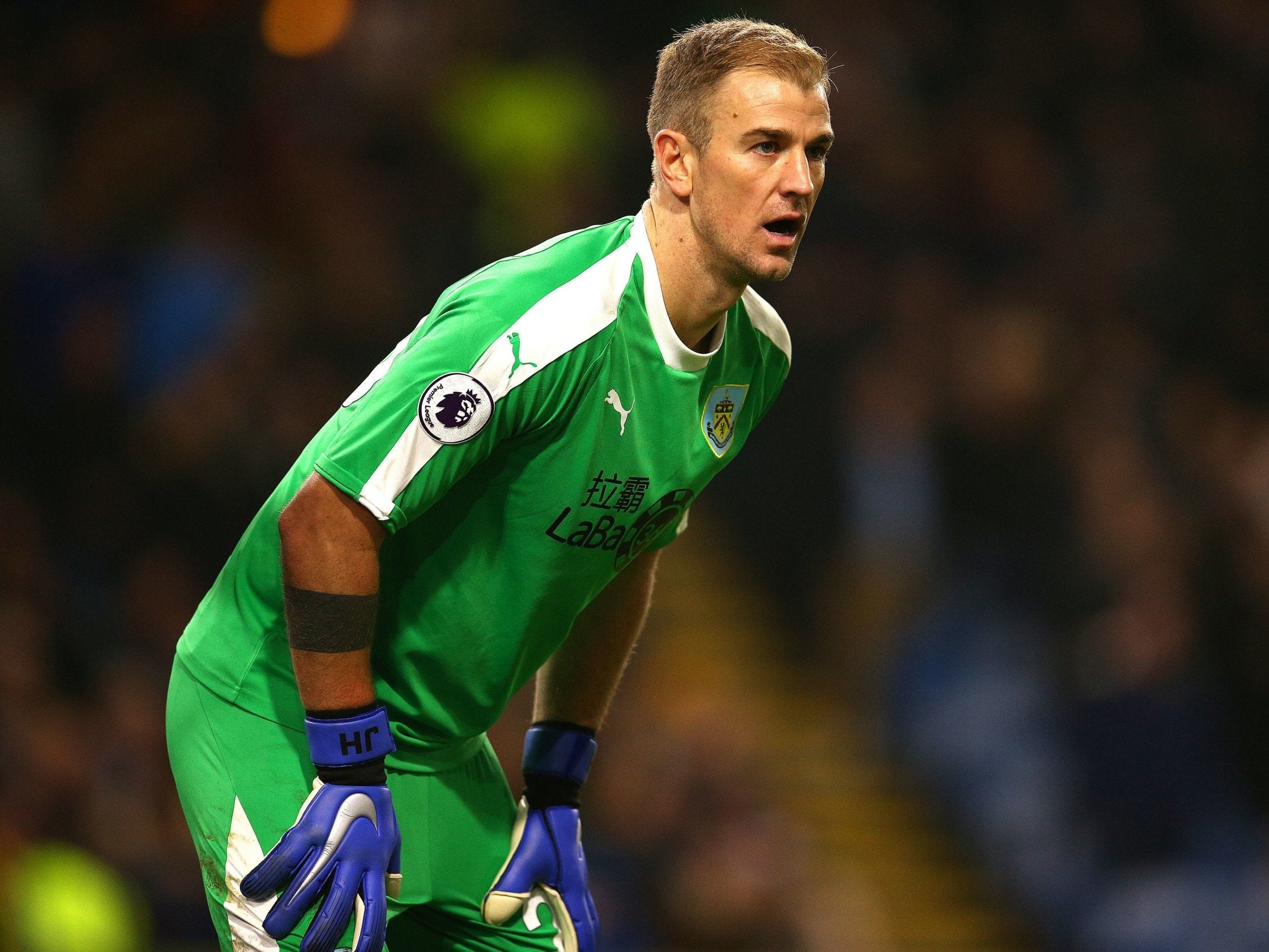 Burnley goalkeeper Joe Hart