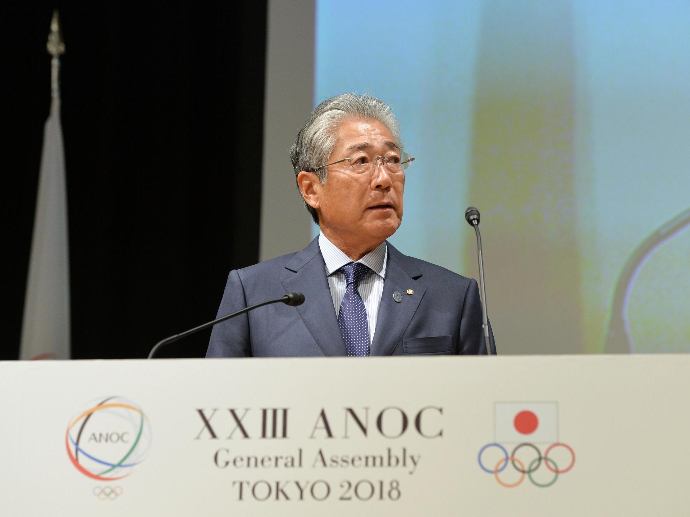 Tsunekazu Takeda also heads up Japan's Olympic Committee