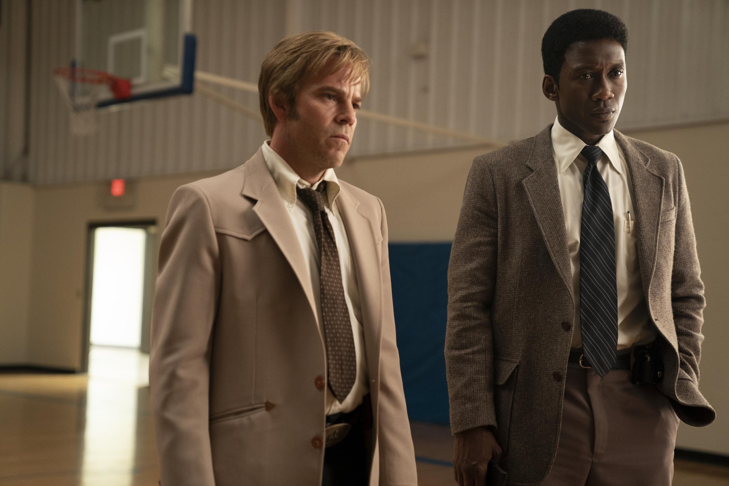 Stephen Dorff as Roland West and Mahershala Ali as Wayne Hays in ‘True Detective’