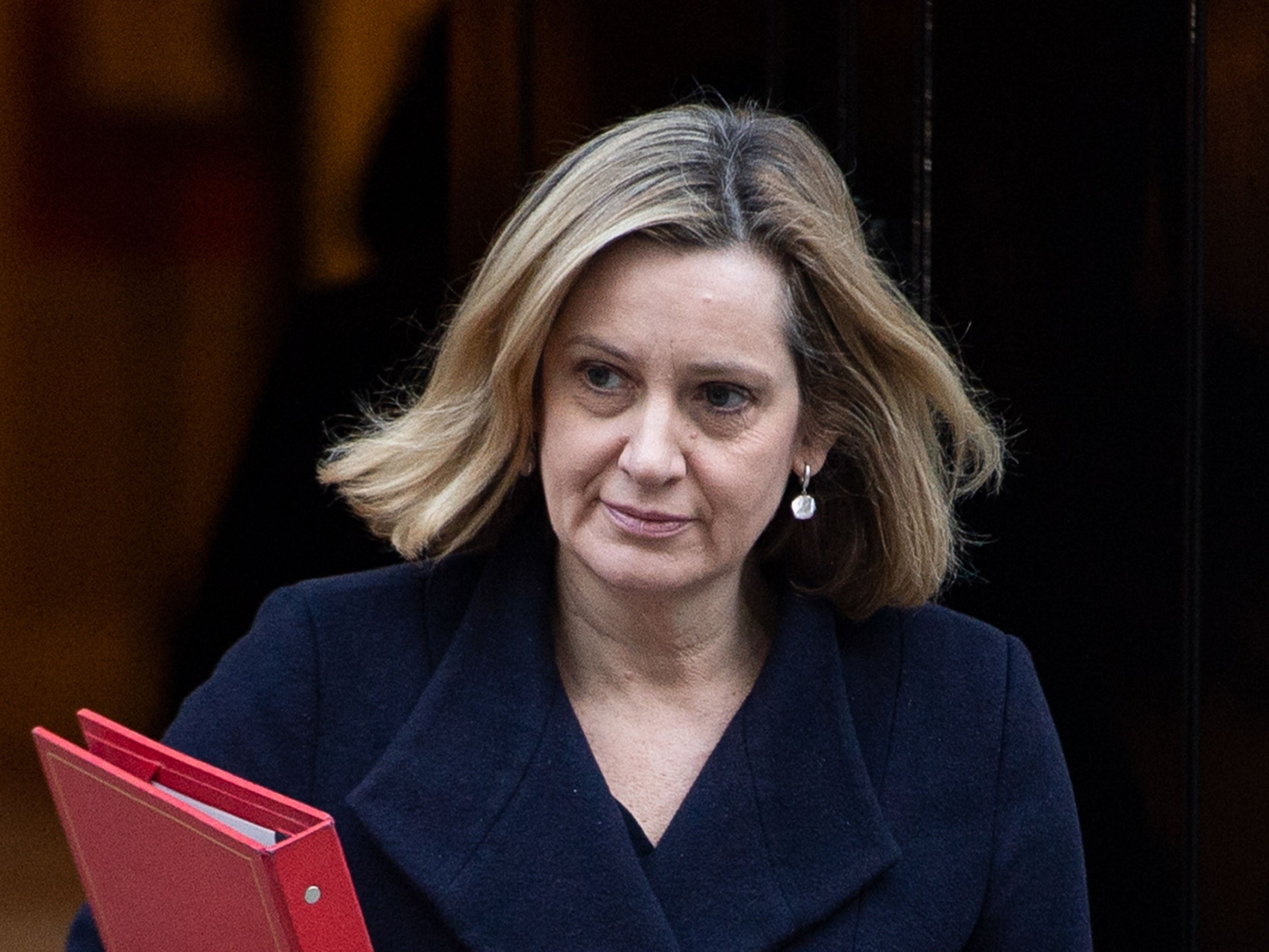 Work and pensions secretary Amber Rudd