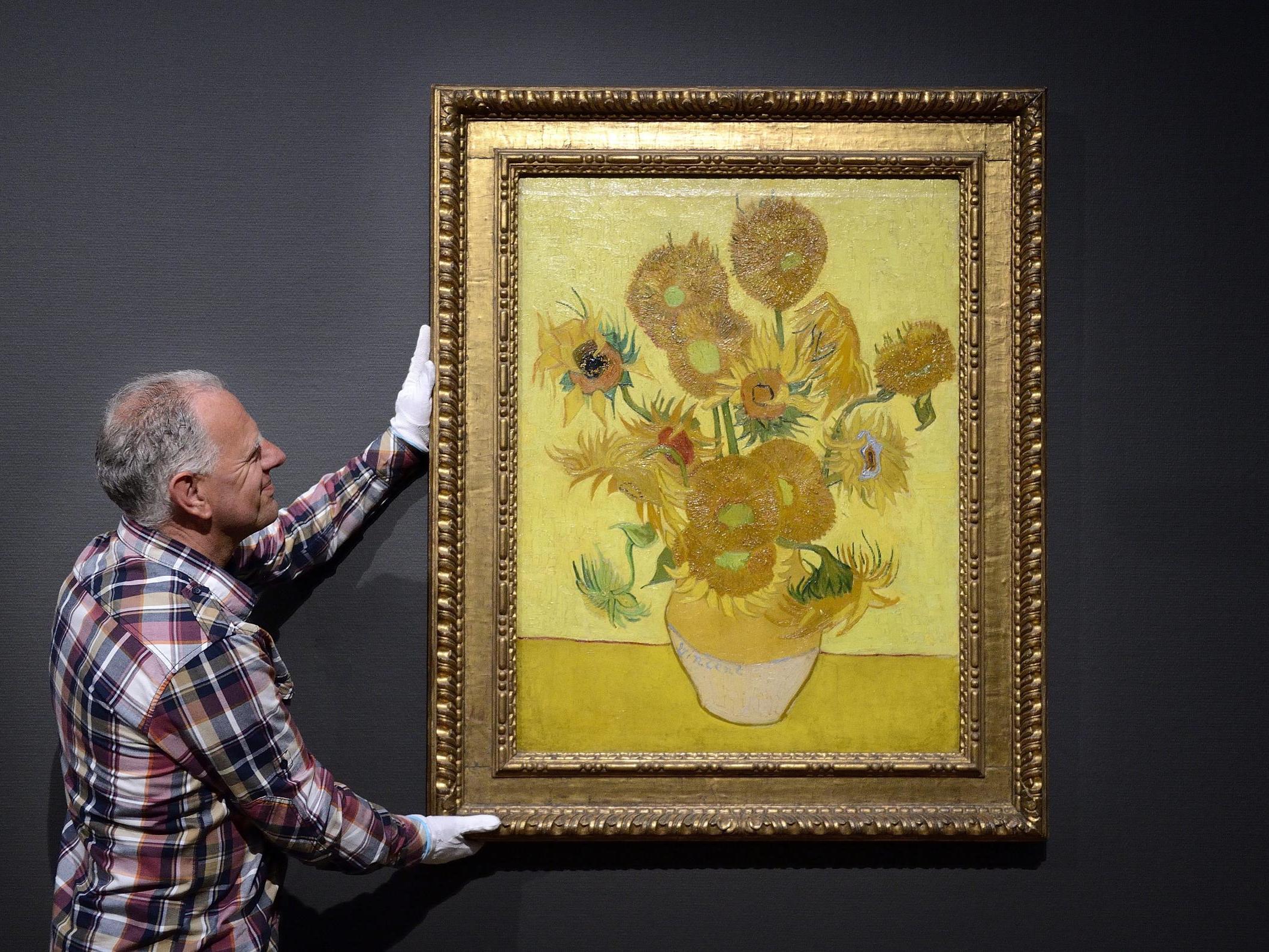 The Van Gogh Museum's version of the painting was taken down in 2013 when refurbishment work was carried out at the gallery. Van Gogh painted four versions of the arrangement