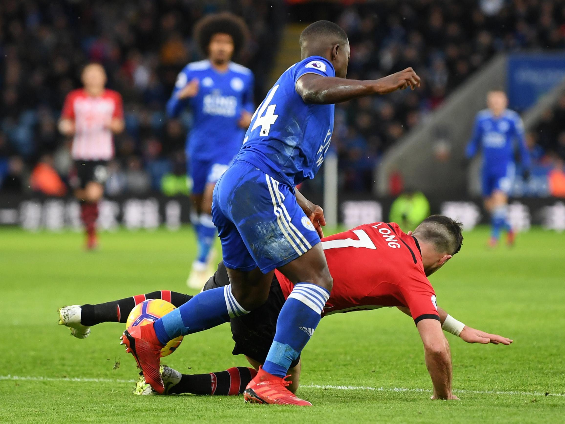 Nampalys Mendy’s foul on Shane Long handed Southampton an early penalty