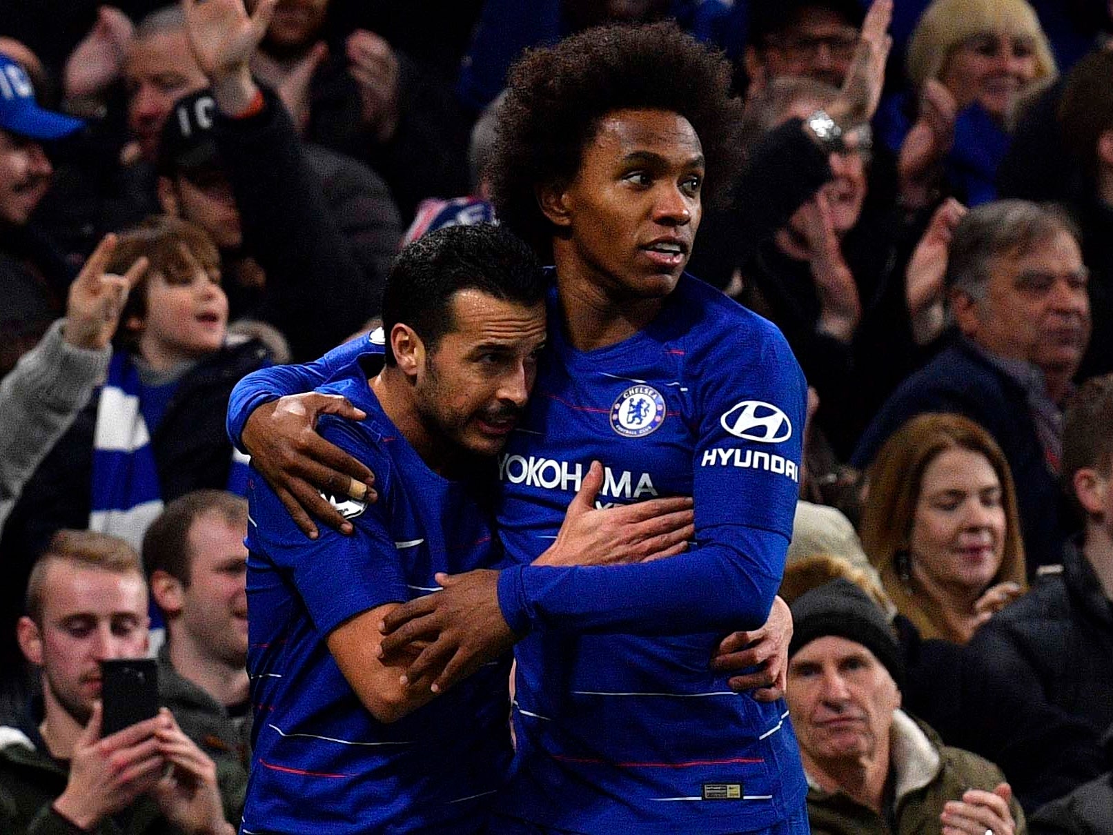 Willian sealed the win with a fine solo strike