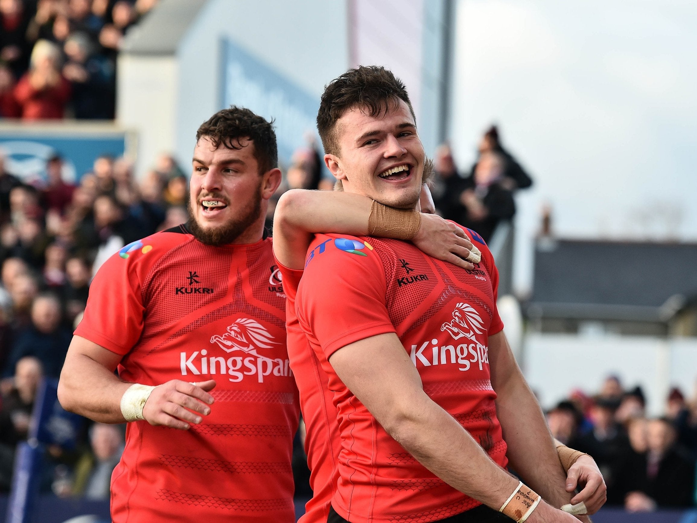 Jacob Stockdale took the plaudits for his display